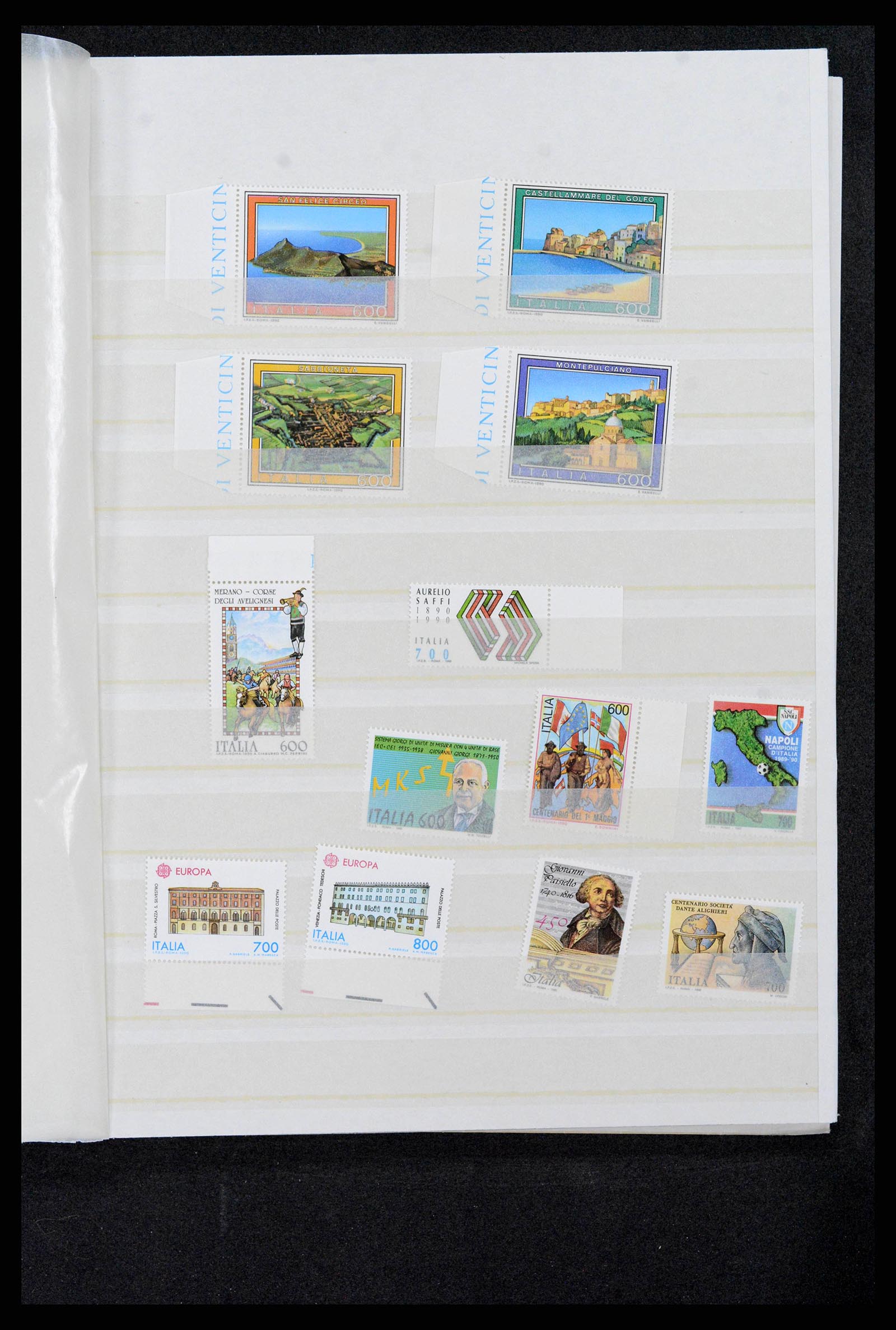 38243 0081 - Postzegelverzameling 38243 Italië 1862-2011.
