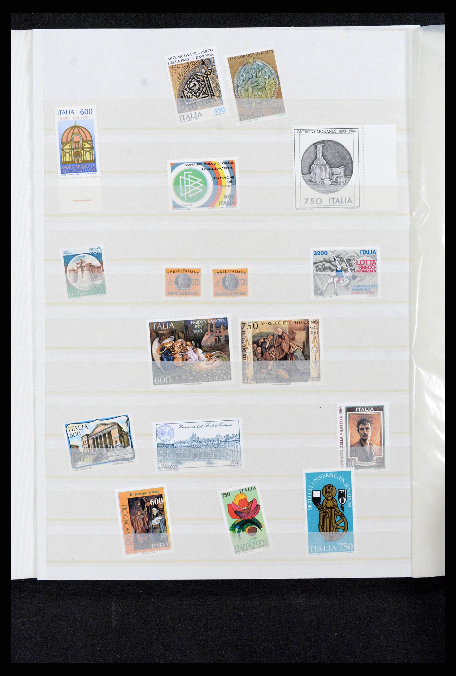 38243 0082 - Postzegelverzameling 38243 Italië 1862-2011.