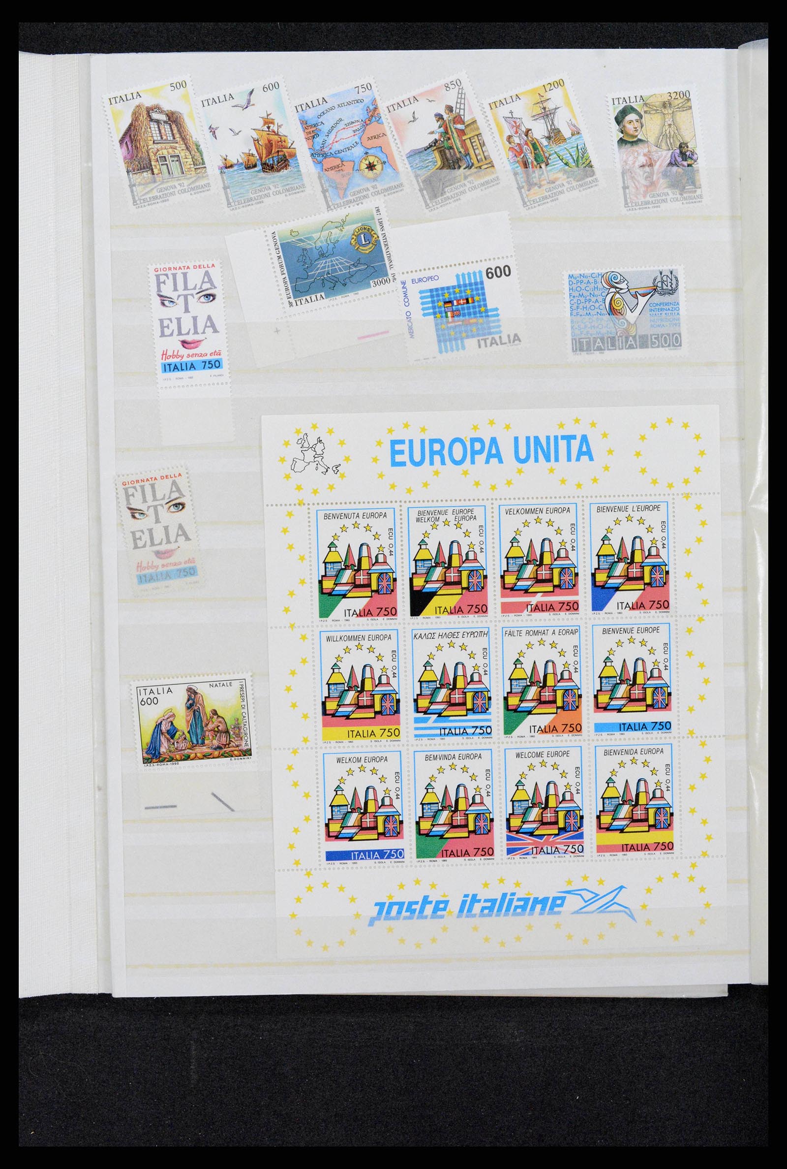 38243 0088 - Postzegelverzameling 38243 Italië 1862-2011.
