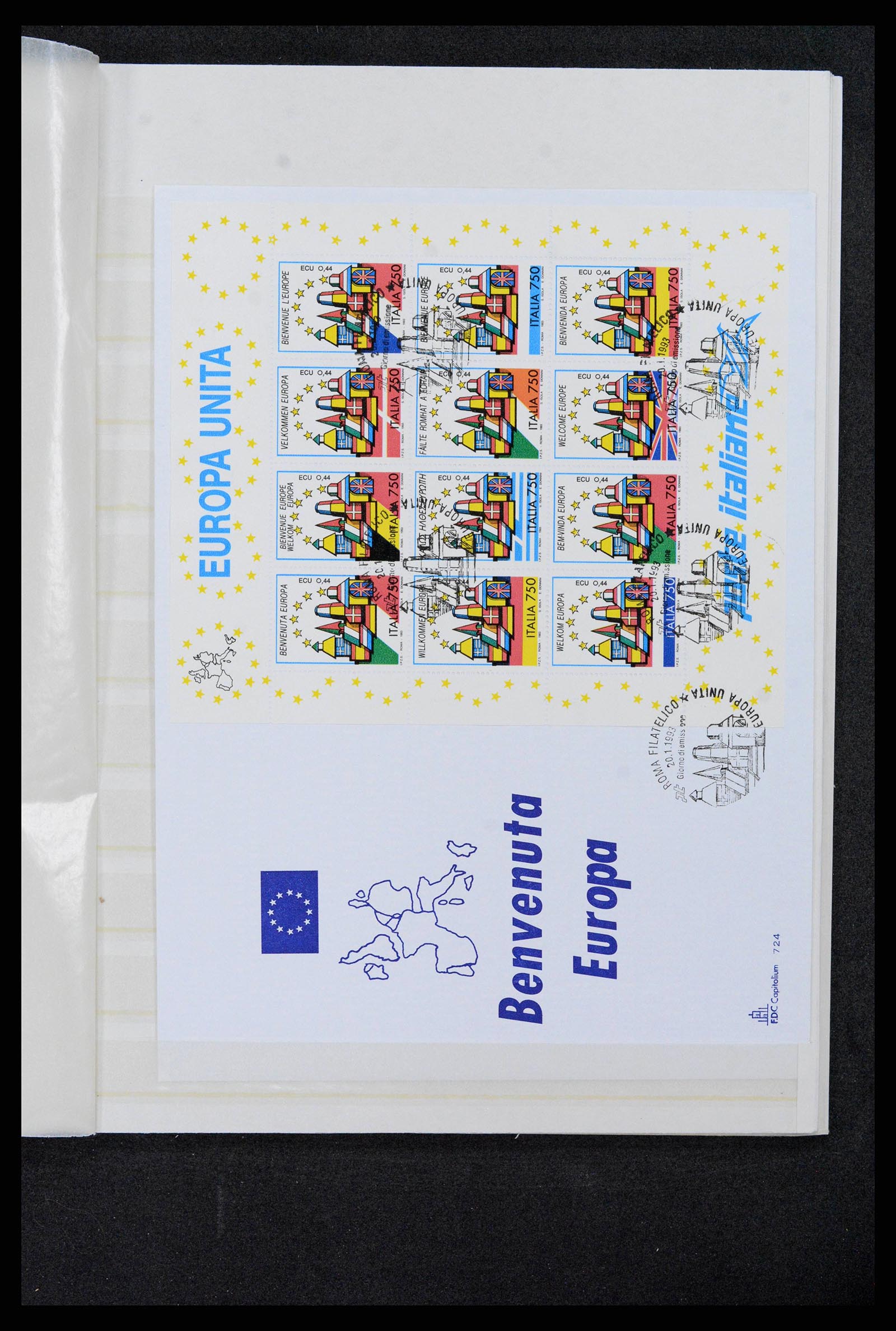 38243 0089 - Postzegelverzameling 38243 Italië 1862-2011.