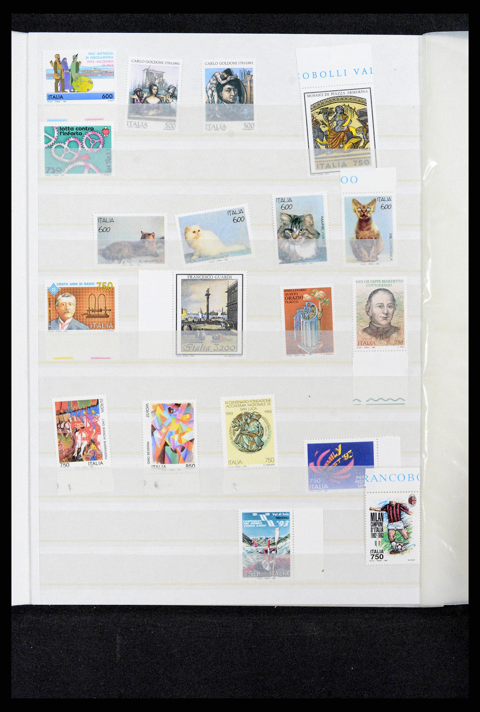 38243 0090 - Postzegelverzameling 38243 Italië 1862-2011.