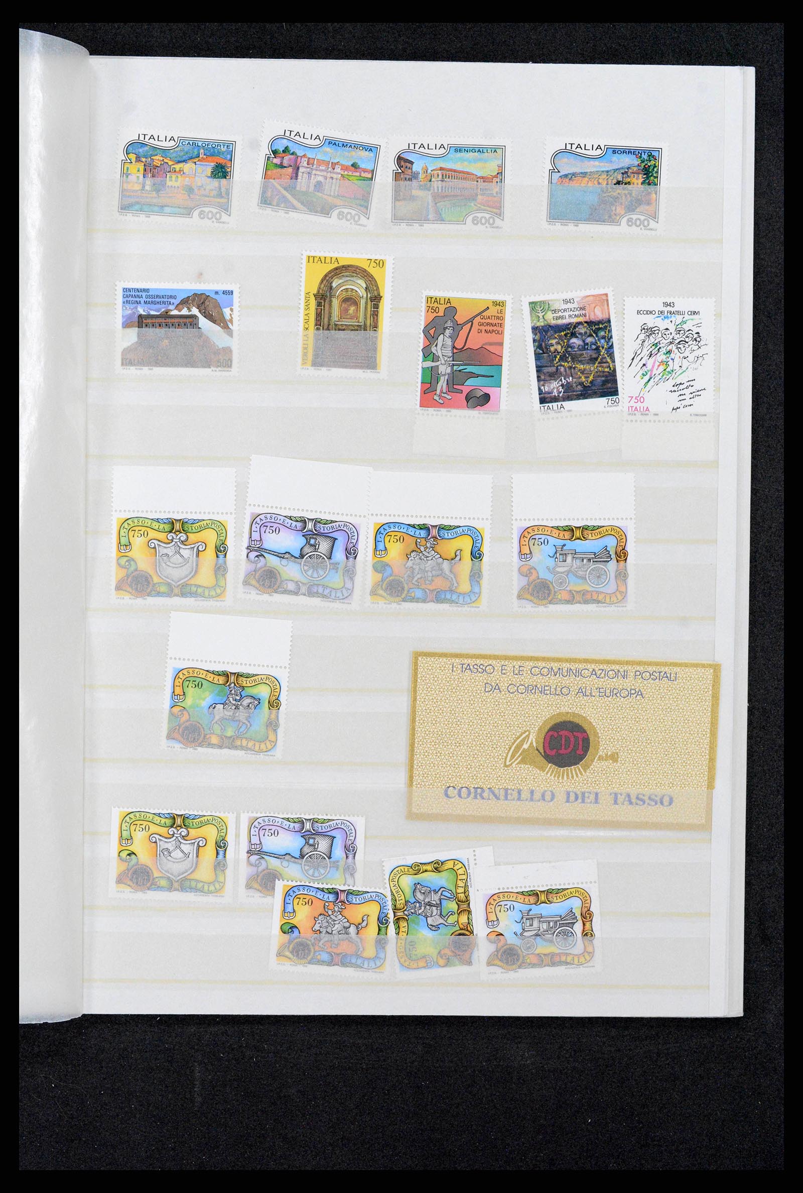 38243 0091 - Postzegelverzameling 38243 Italië 1862-2011.