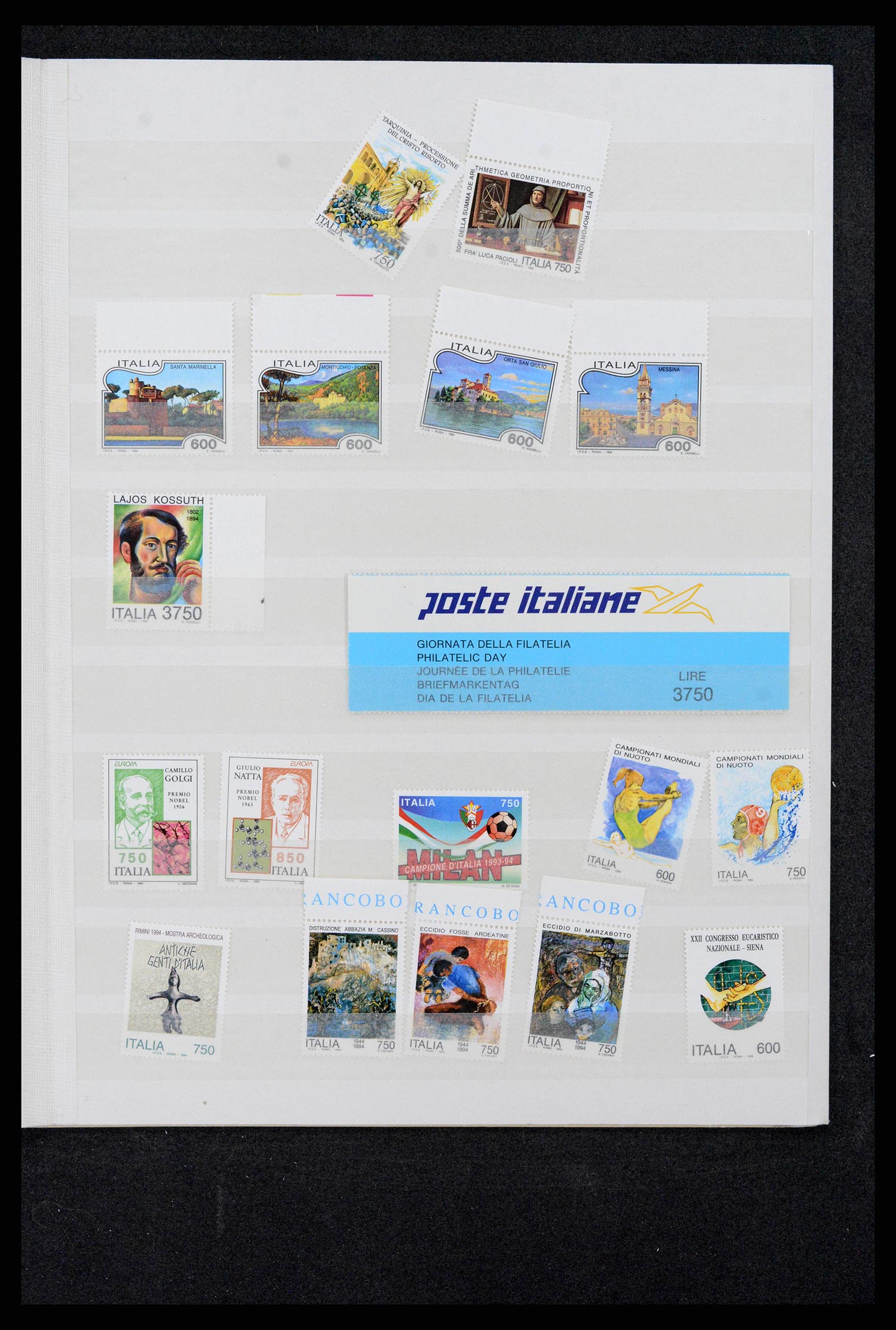 38243 0093 - Postzegelverzameling 38243 Italië 1862-2011.