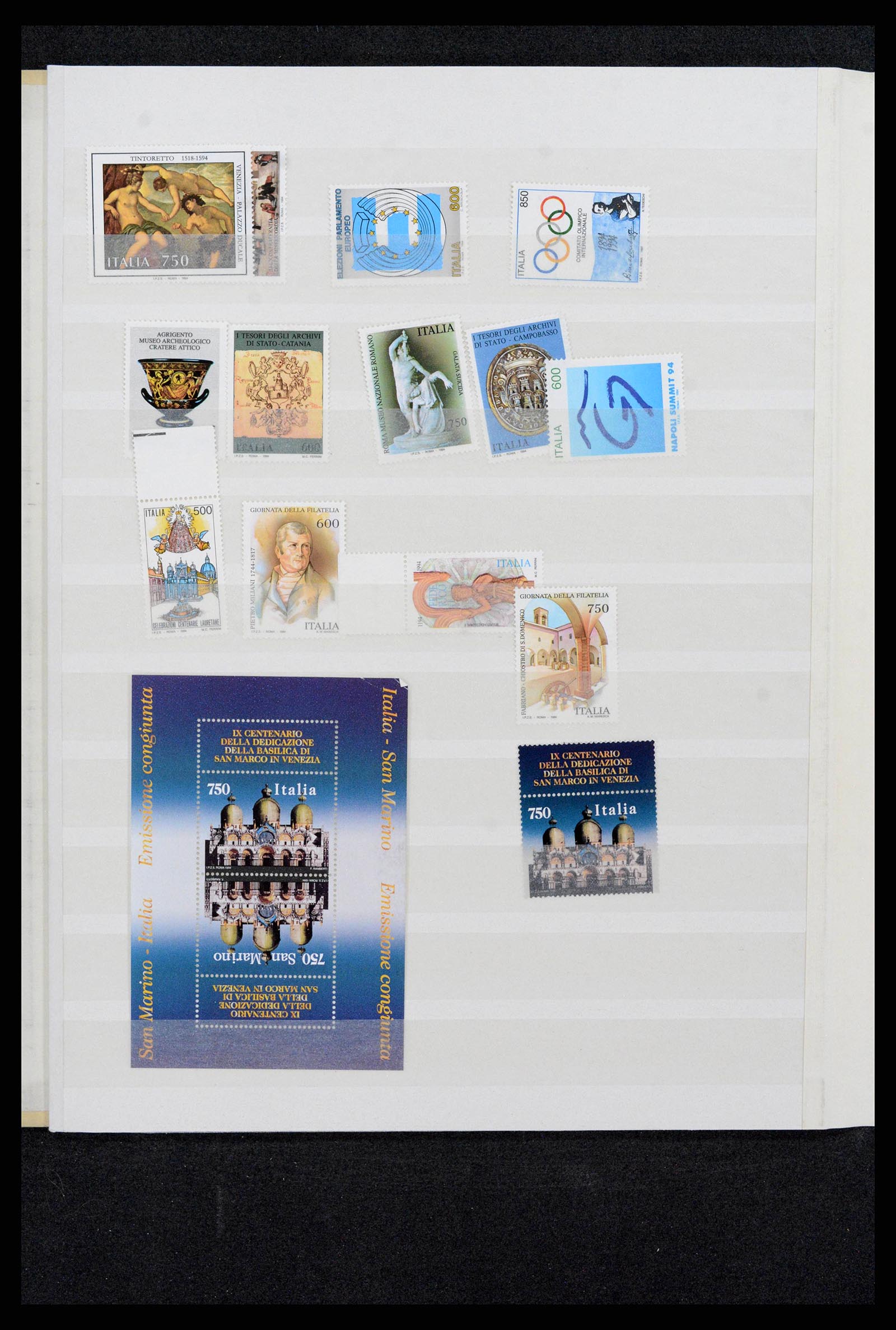 38243 0094 - Postzegelverzameling 38243 Italië 1862-2011.