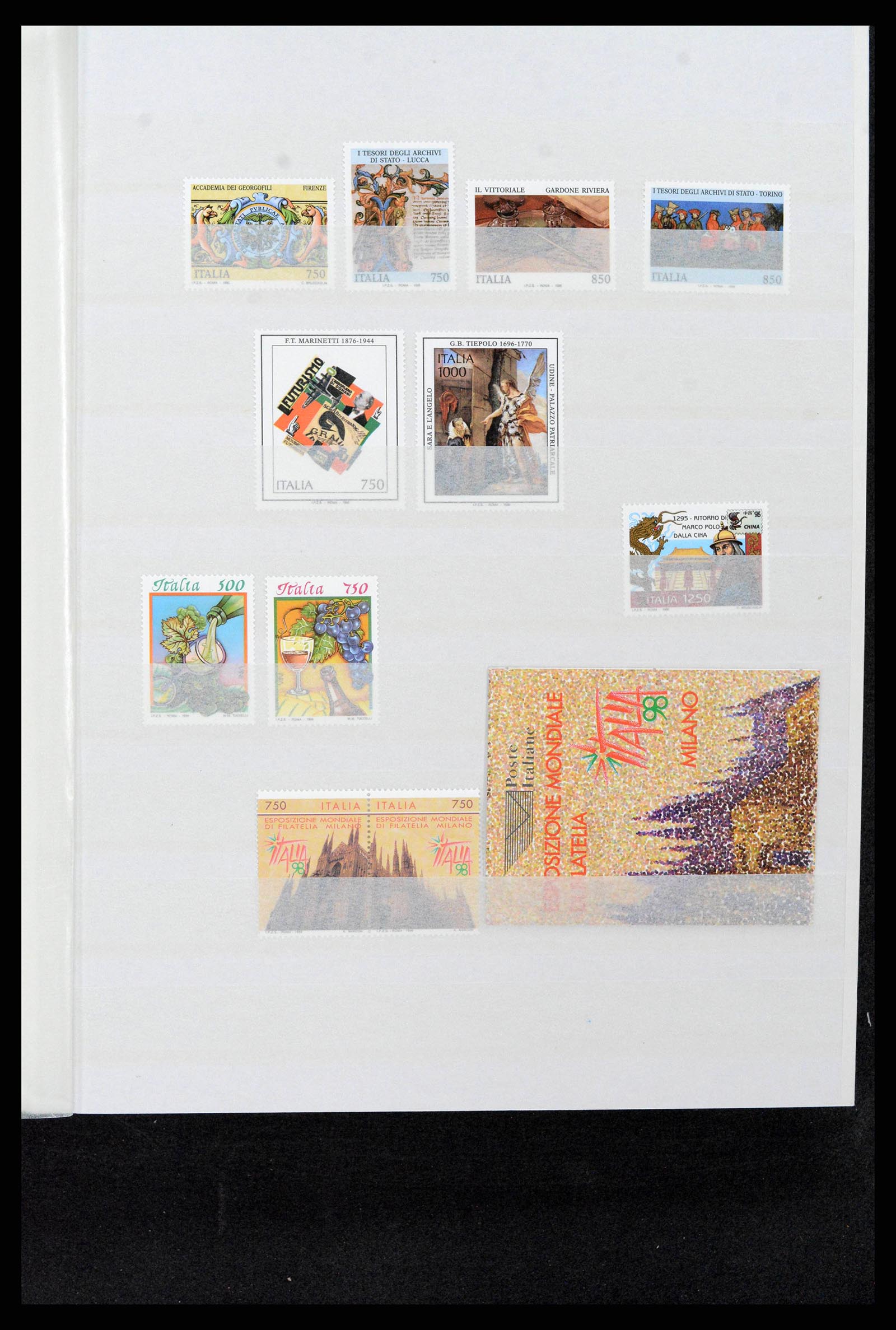 38243 0101 - Postzegelverzameling 38243 Italië 1862-2011.