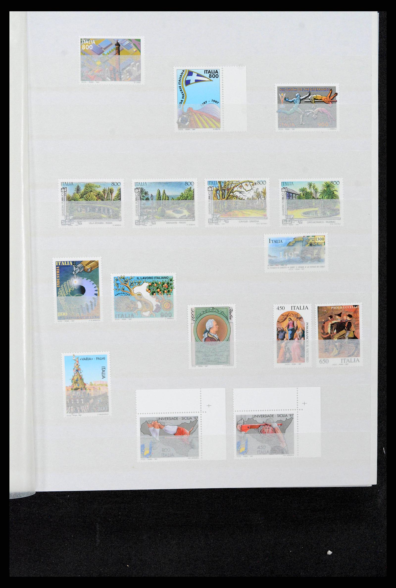 38243 0109 - Postzegelverzameling 38243 Italië 1862-2011.
