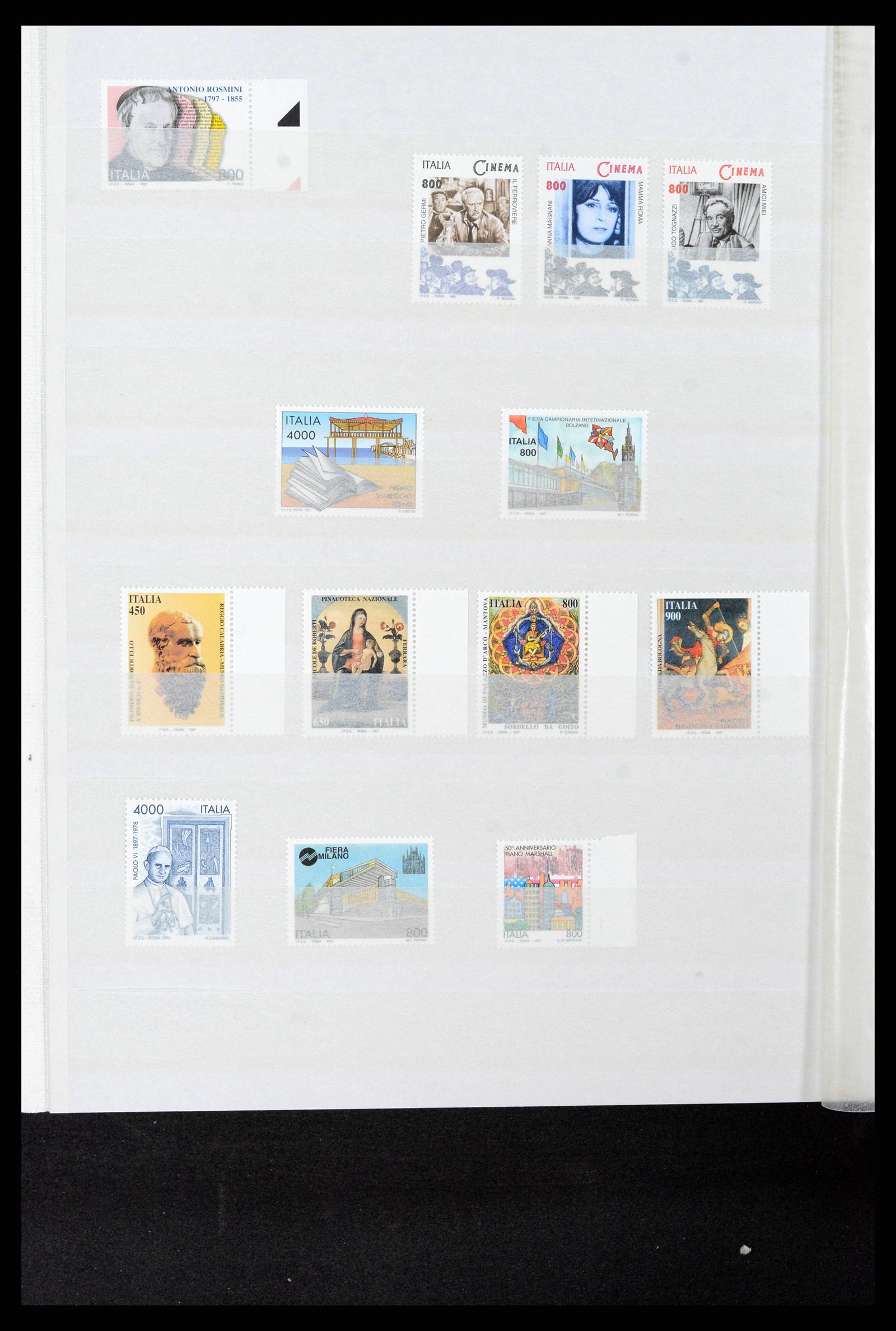 38243 0110 - Postzegelverzameling 38243 Italië 1862-2011.