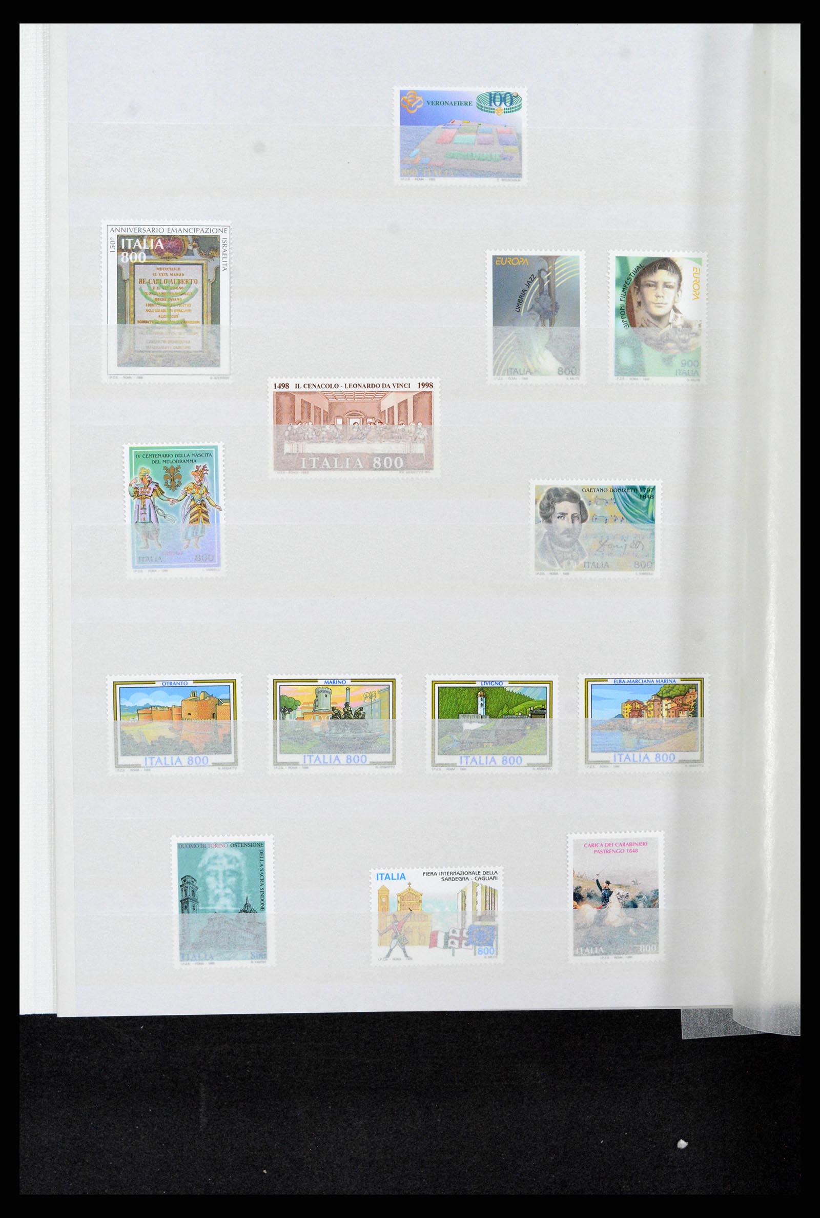 38243 0112 - Postzegelverzameling 38243 Italië 1862-2011.