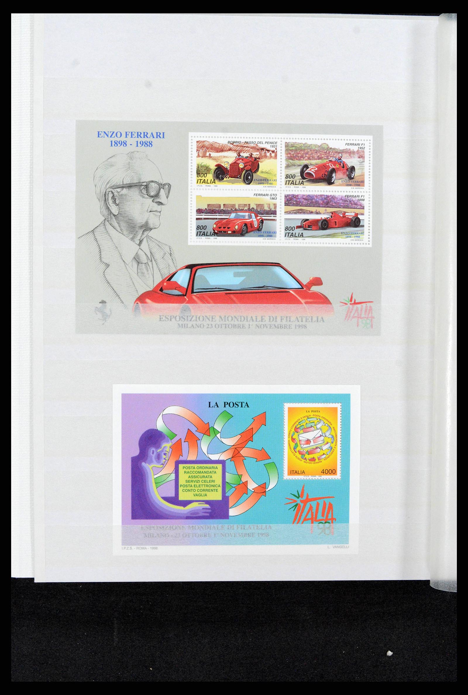 38243 0116 - Postzegelverzameling 38243 Italië 1862-2011.