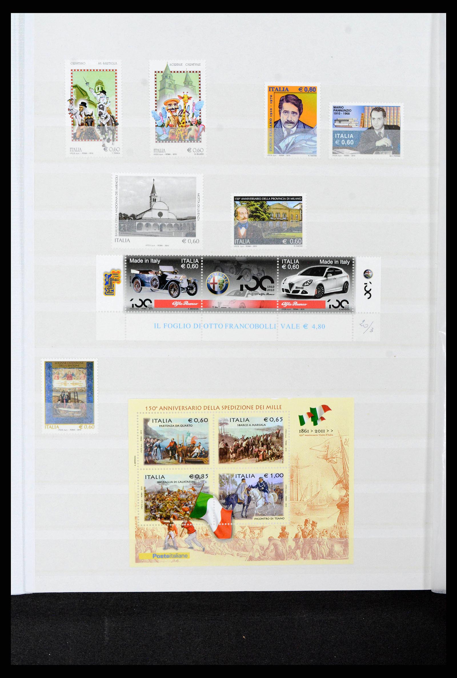 38243 0174 - Stamp collection 38243 Italy 1862-2011.