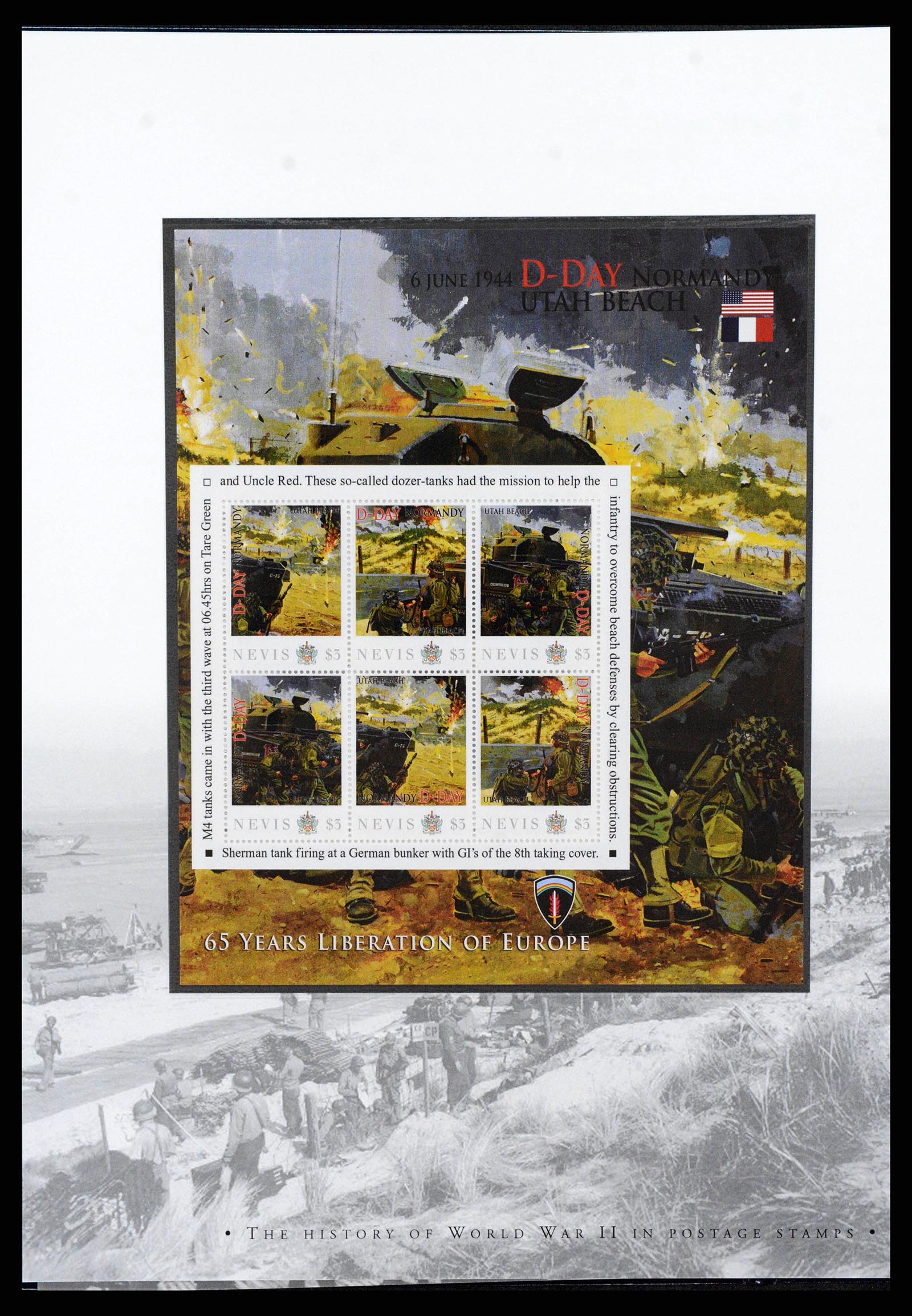 38257 0016 - Stamp collection 38257 Theme WW II 1939-1945.