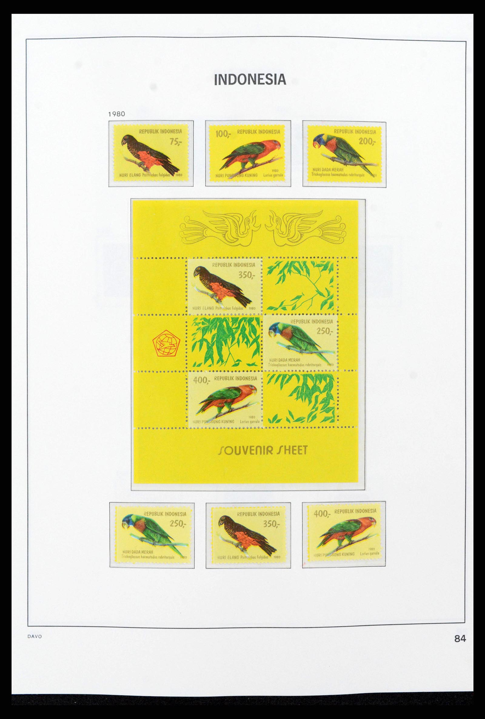 38272 0100 - Postzegelverzameling 38272 Indonesië 1949-2009.
