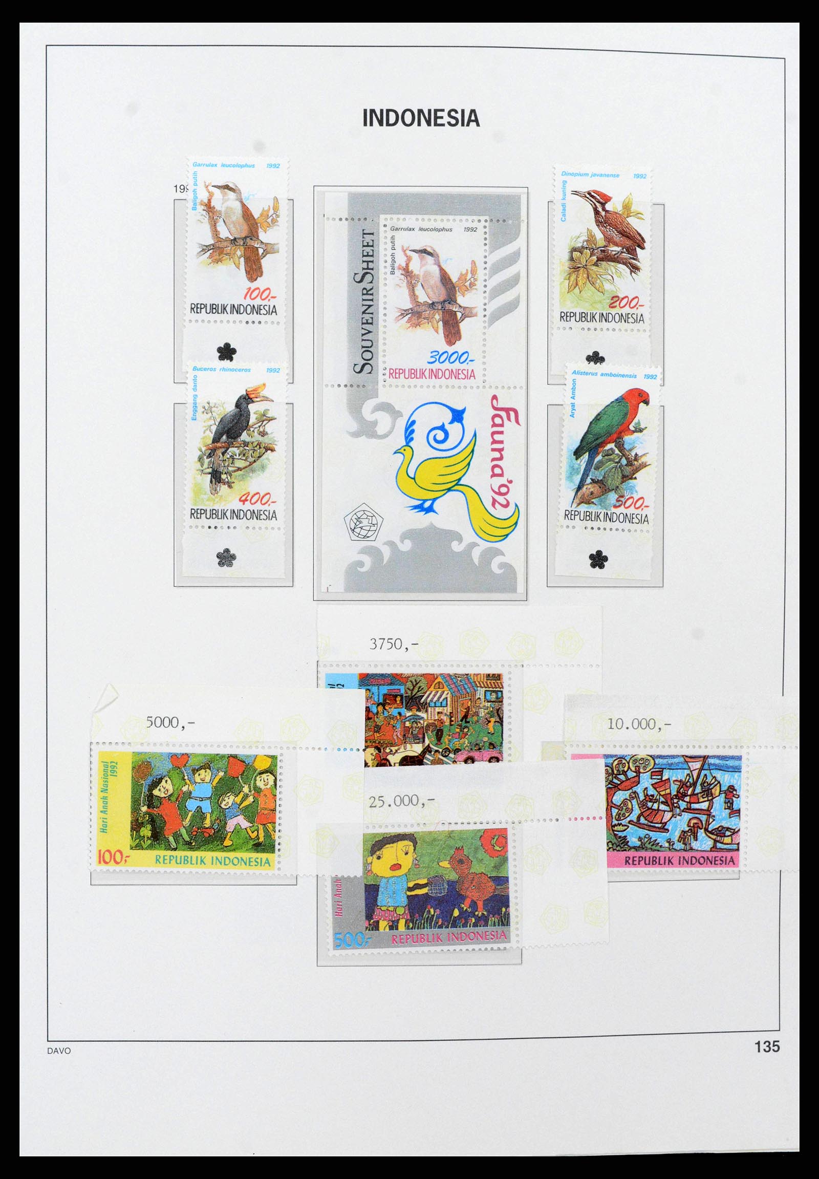 38272 0155 - Postzegelverzameling 38272 Indonesië 1949-2009.