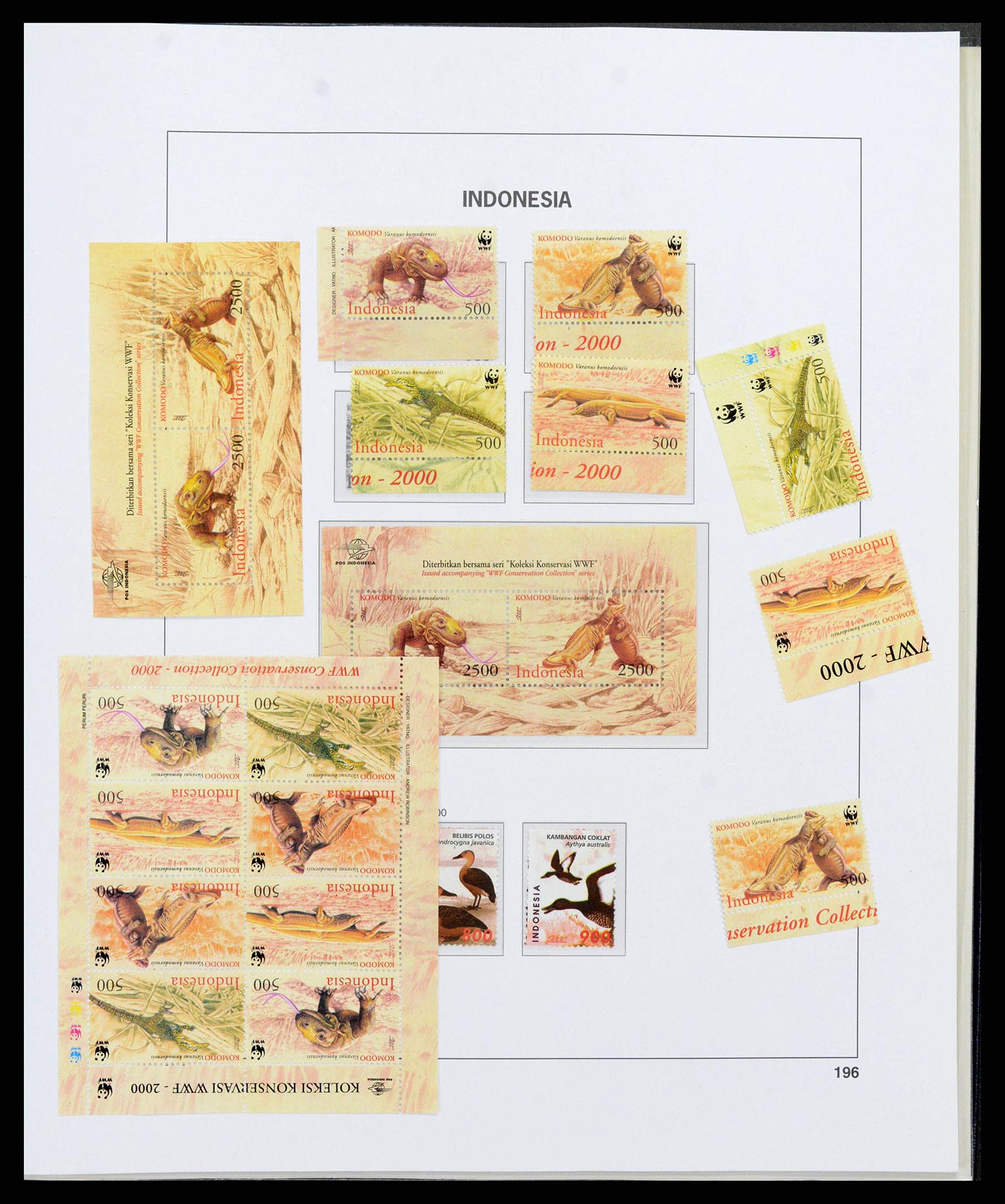 38272 0223 - Postzegelverzameling 38272 Indonesië 1949-2009.