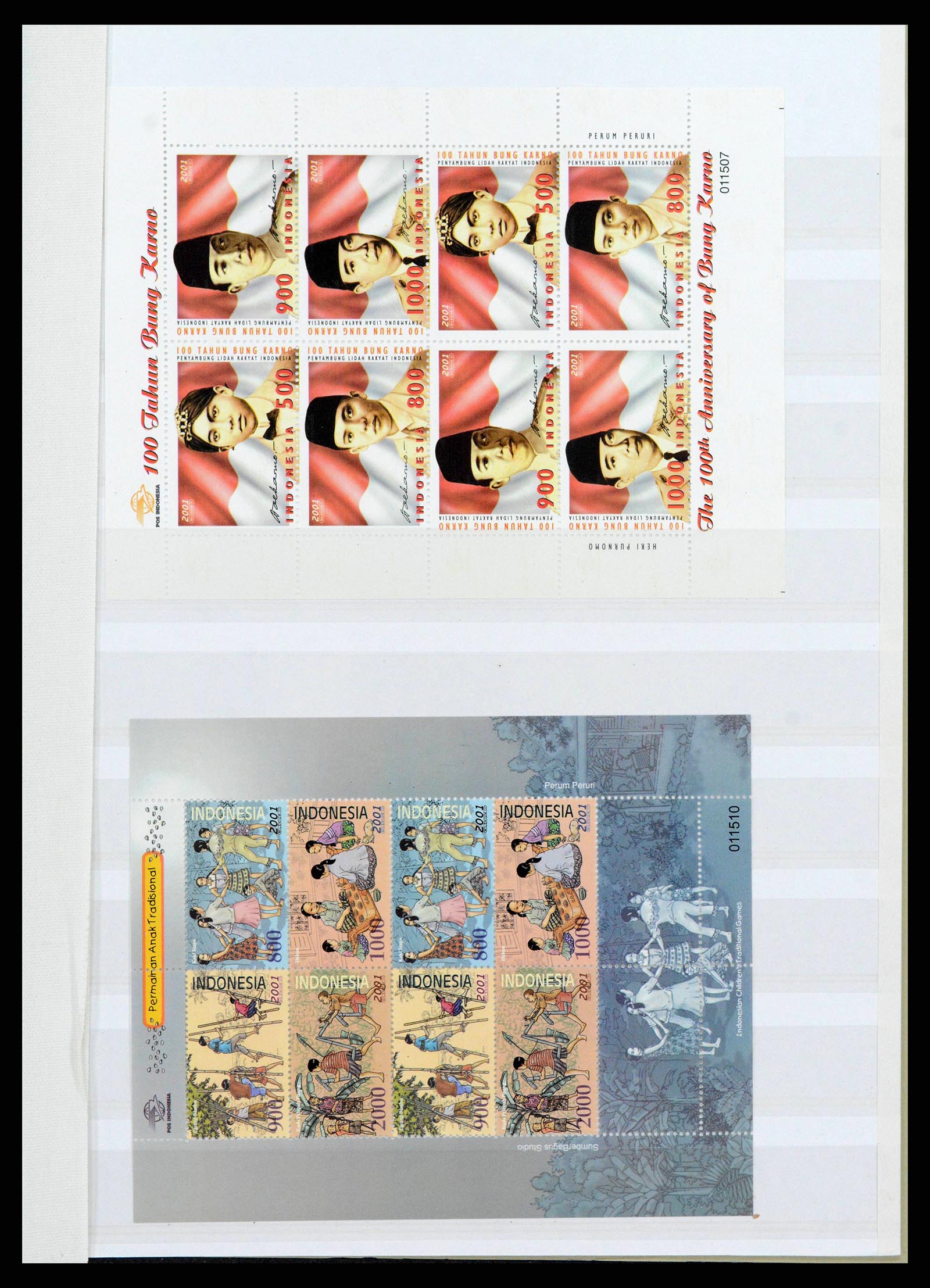 38272 0236 - Postzegelverzameling 38272 Indonesië 1949-2009.