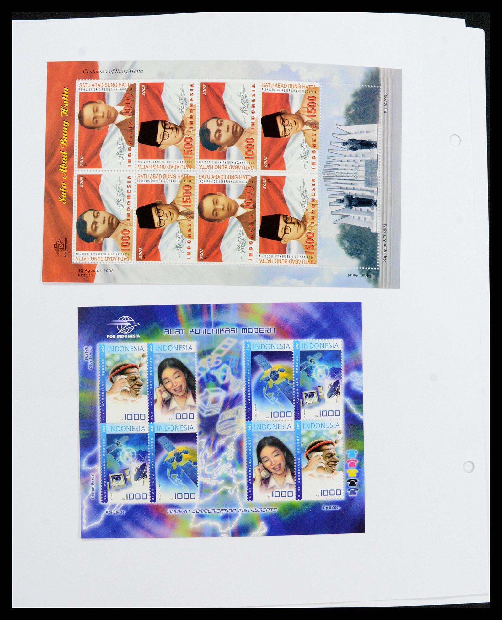 38272 0242 - Postzegelverzameling 38272 Indonesië 1949-2009.