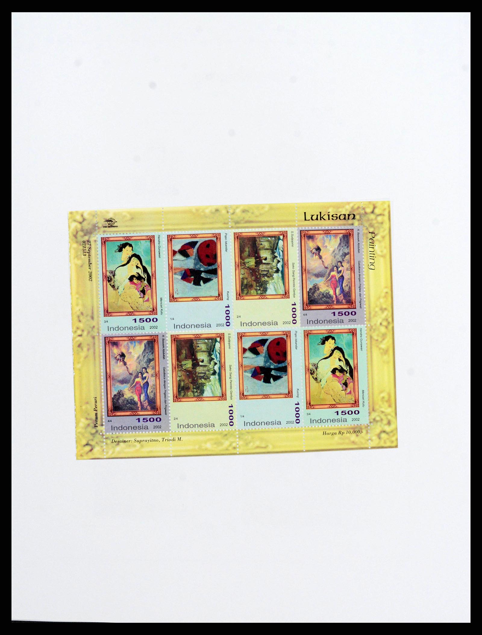 38272 0245 - Postzegelverzameling 38272 Indonesië 1949-2009.