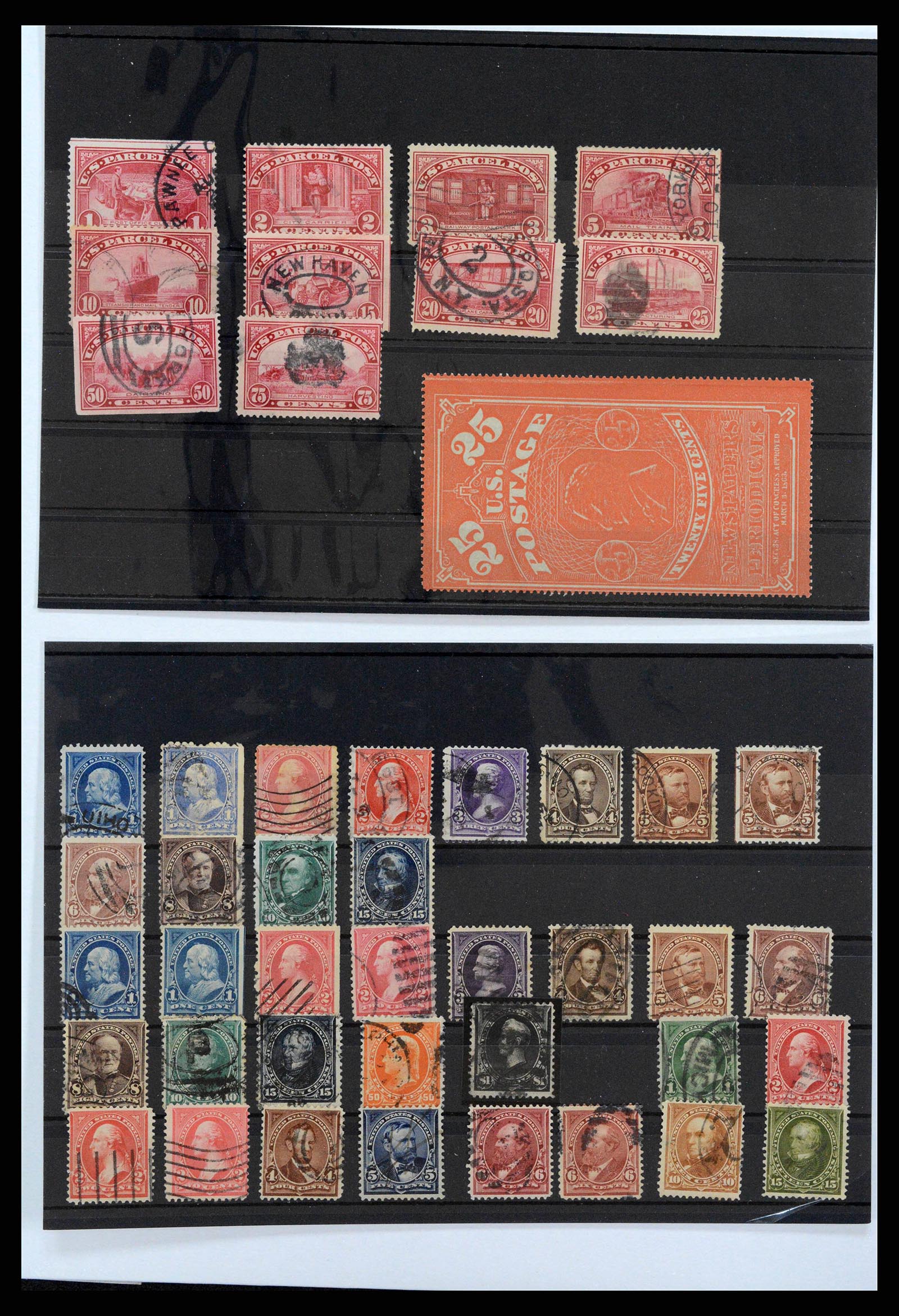 38310 0005 - Stamp collection 38310 USA 1851-1940.