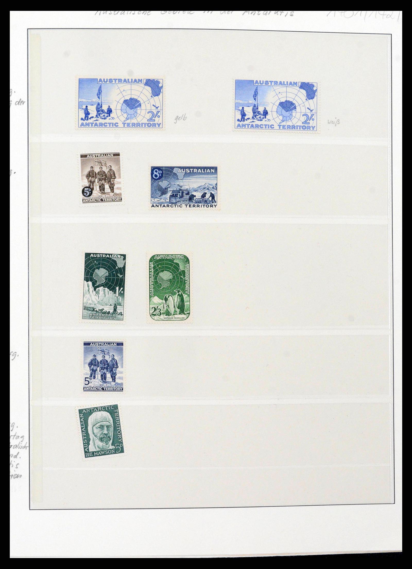 38329 0001 - Stamp collection 38329 Thematics Antarctic 1957-2012.