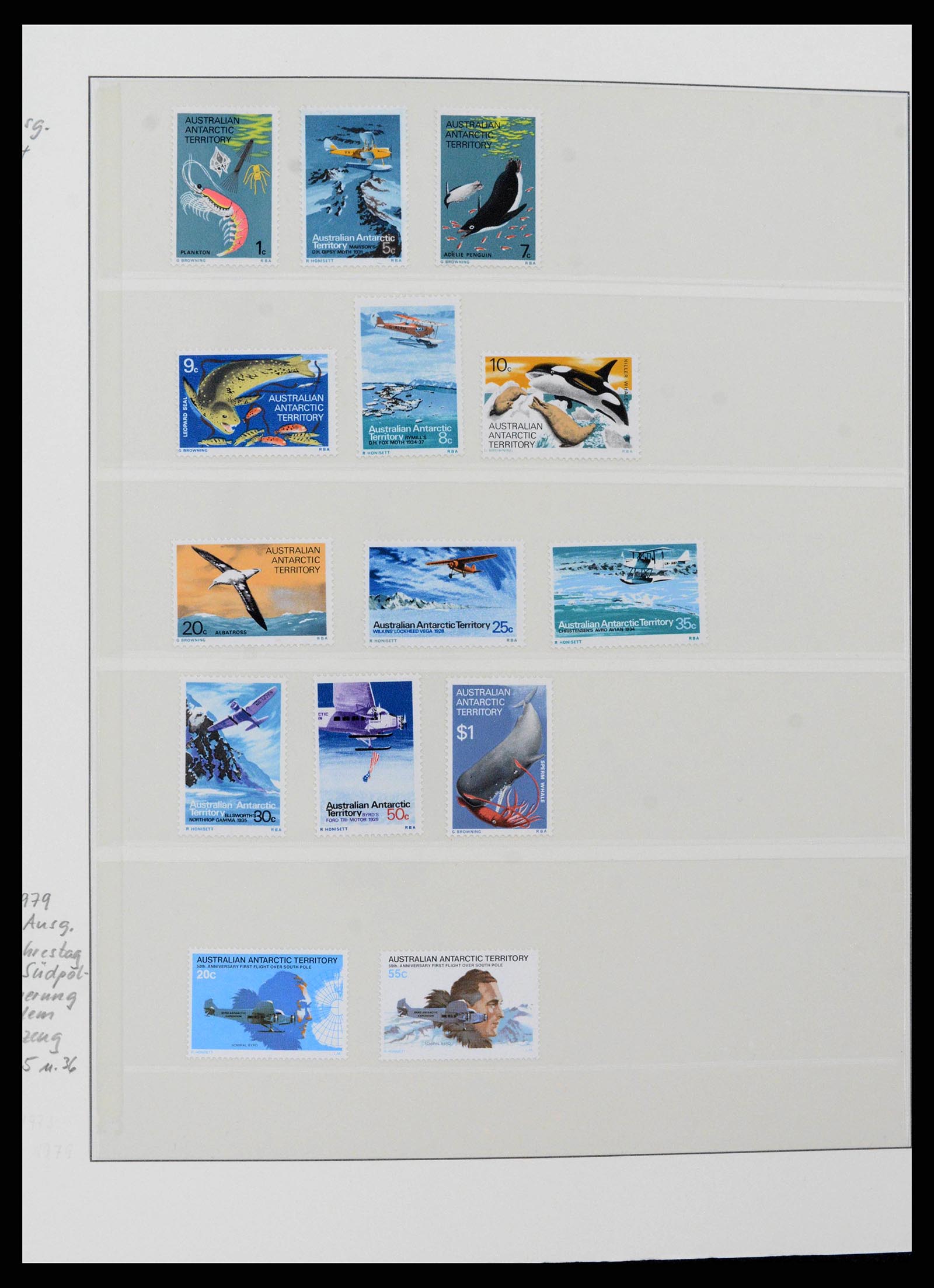 38329 0004 - Stamp collection 38329 Thematics Antarctic 1957-2012.