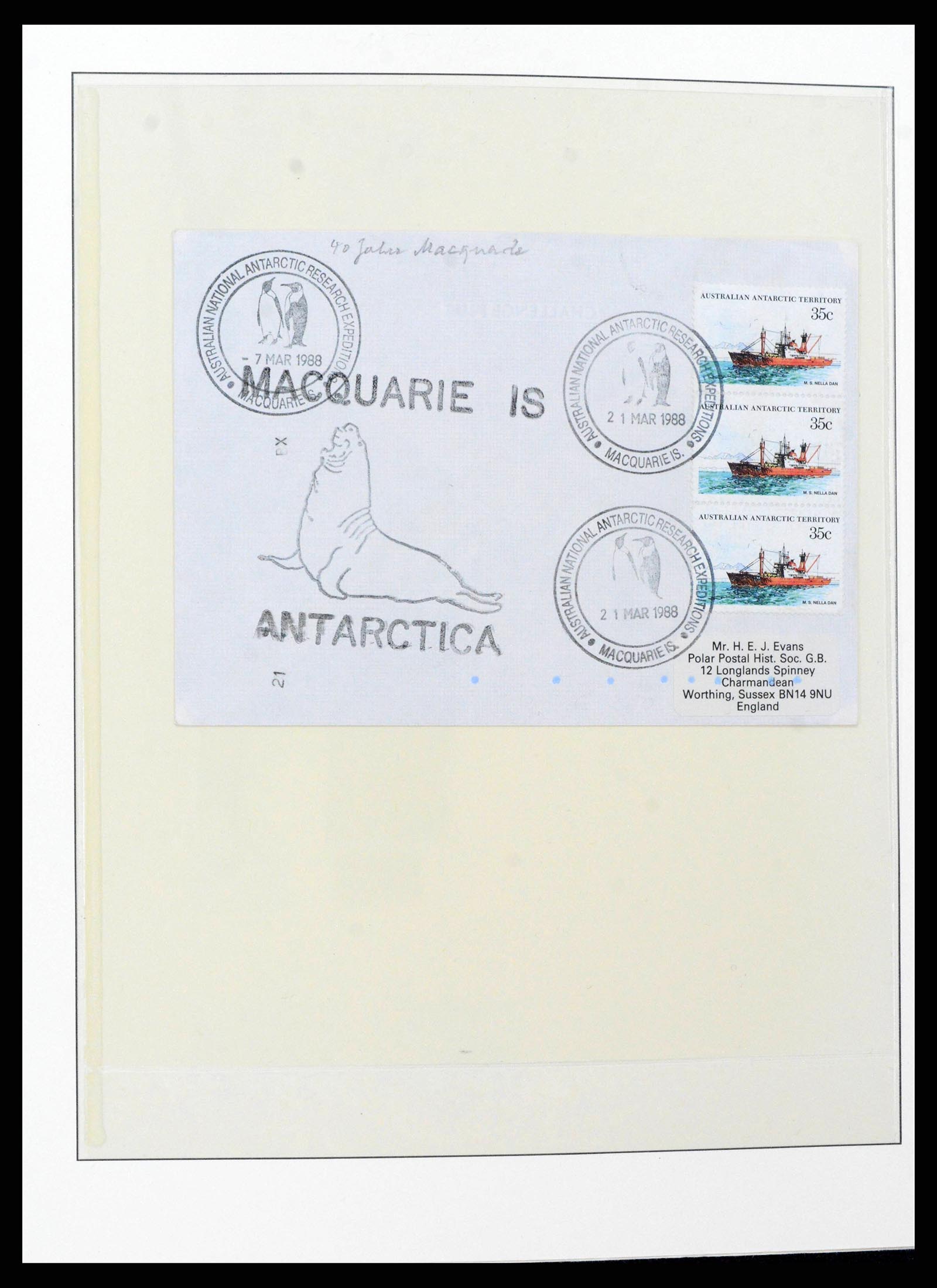 38329 0006 - Stamp collection 38329 Thematics Antarctic 1957-2012.