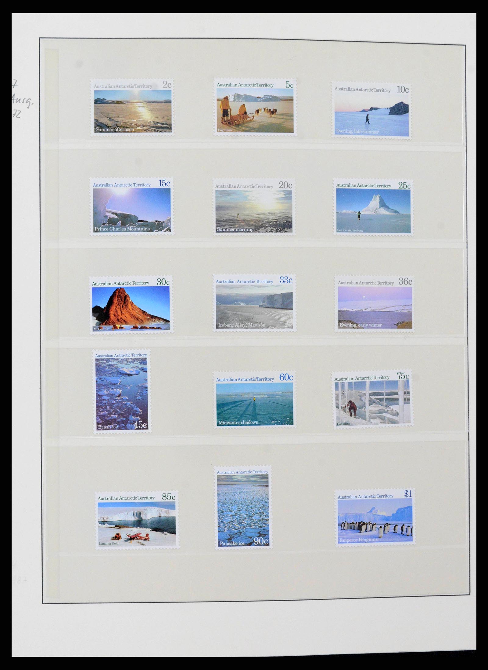 38329 0008 - Stamp collection 38329 Thematics Antarctic 1957-2012.