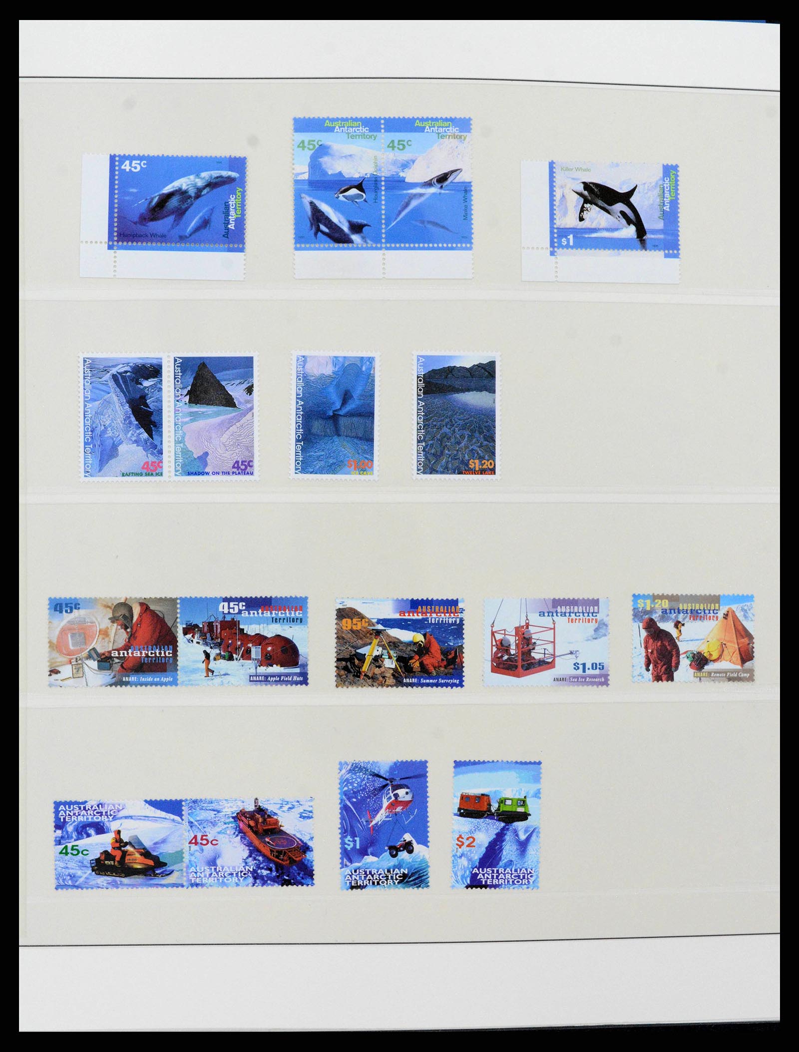 38329 0012 - Stamp collection 38329 Thematics Antarctic 1957-2012.