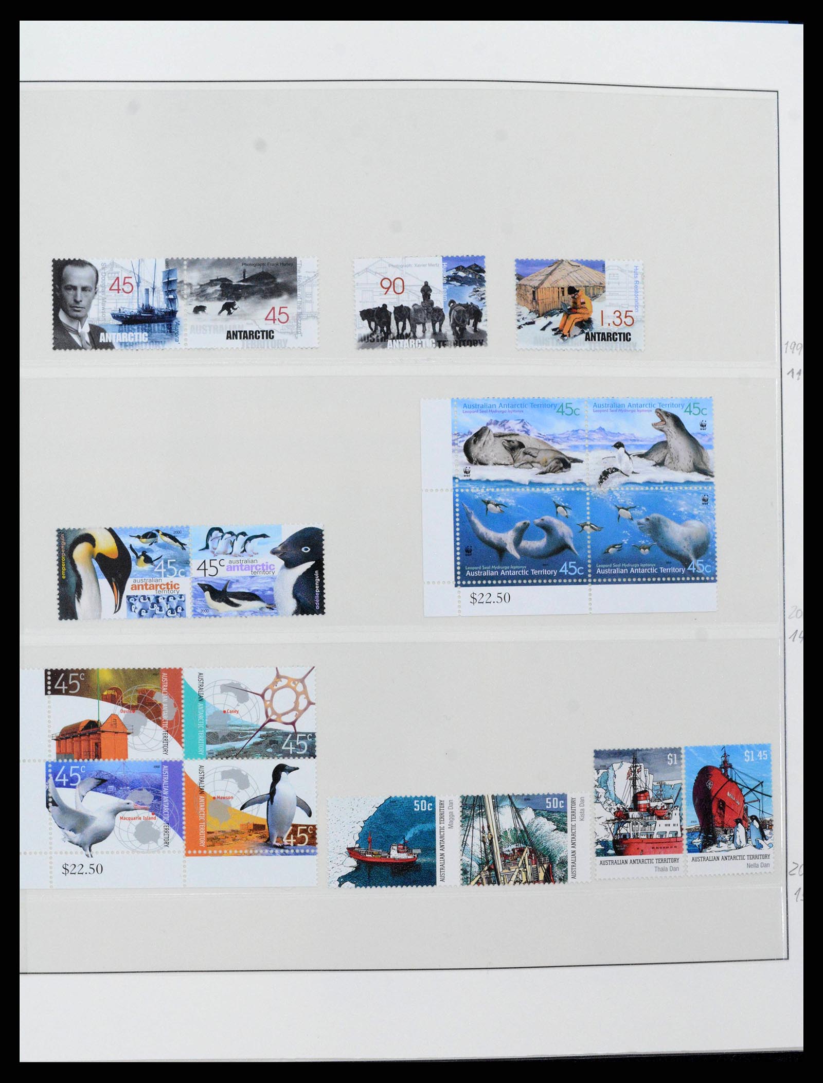 38329 0013 - Stamp collection 38329 Thematics Antarctic 1957-2012.