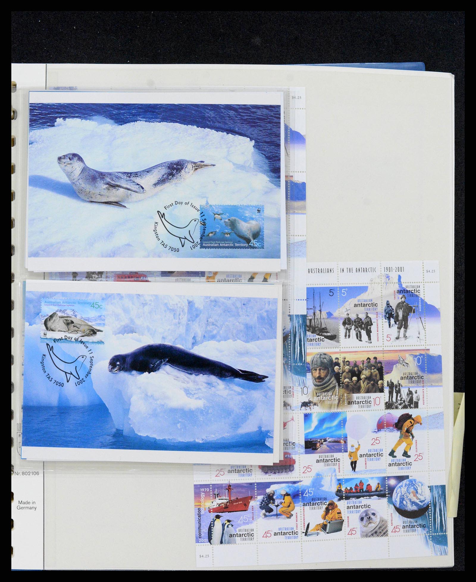 38329 0014 - Stamp collection 38329 Thematics Antarctic 1957-2012.