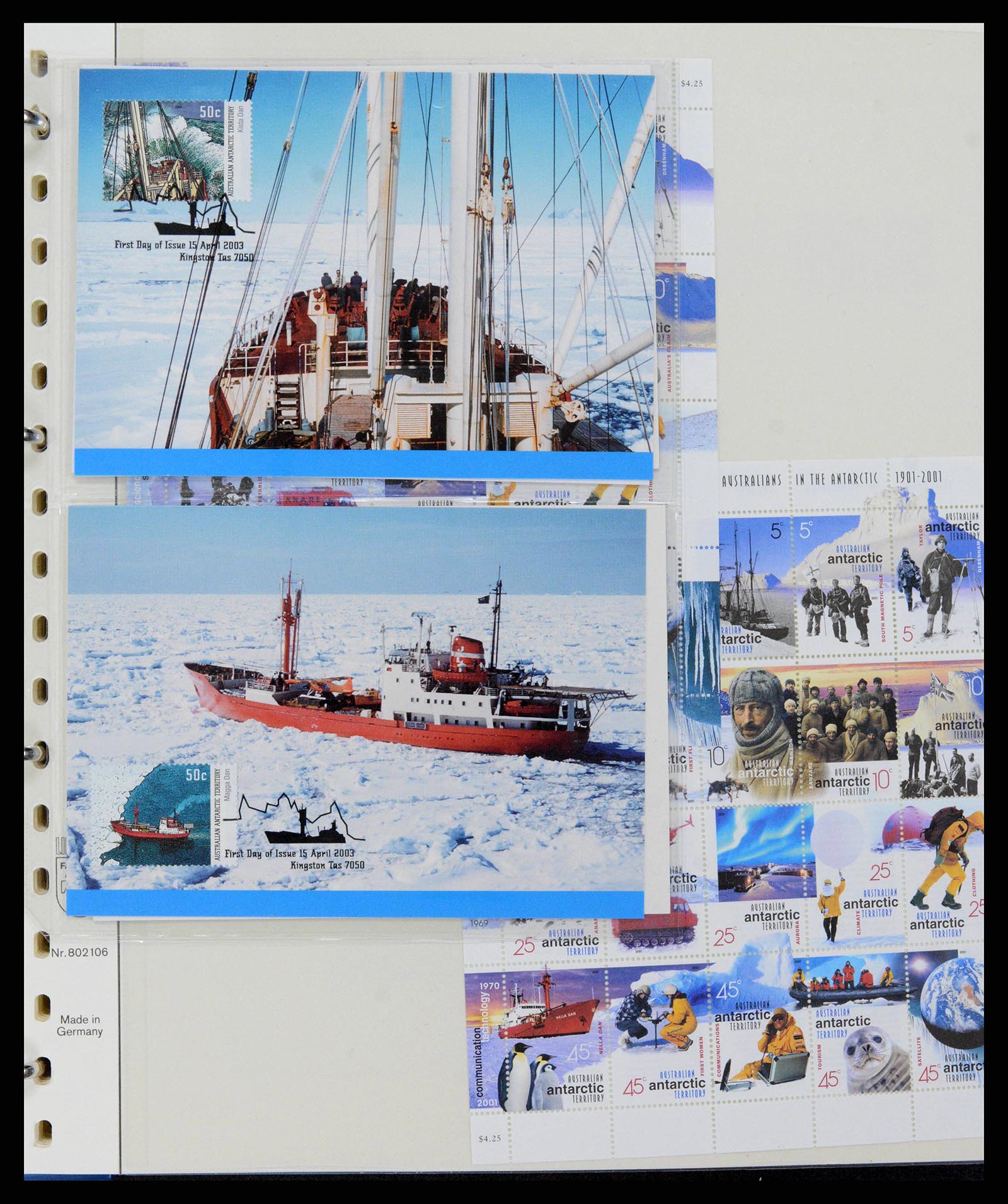 38329 0016 - Stamp collection 38329 Thematics Antarctic 1957-2012.