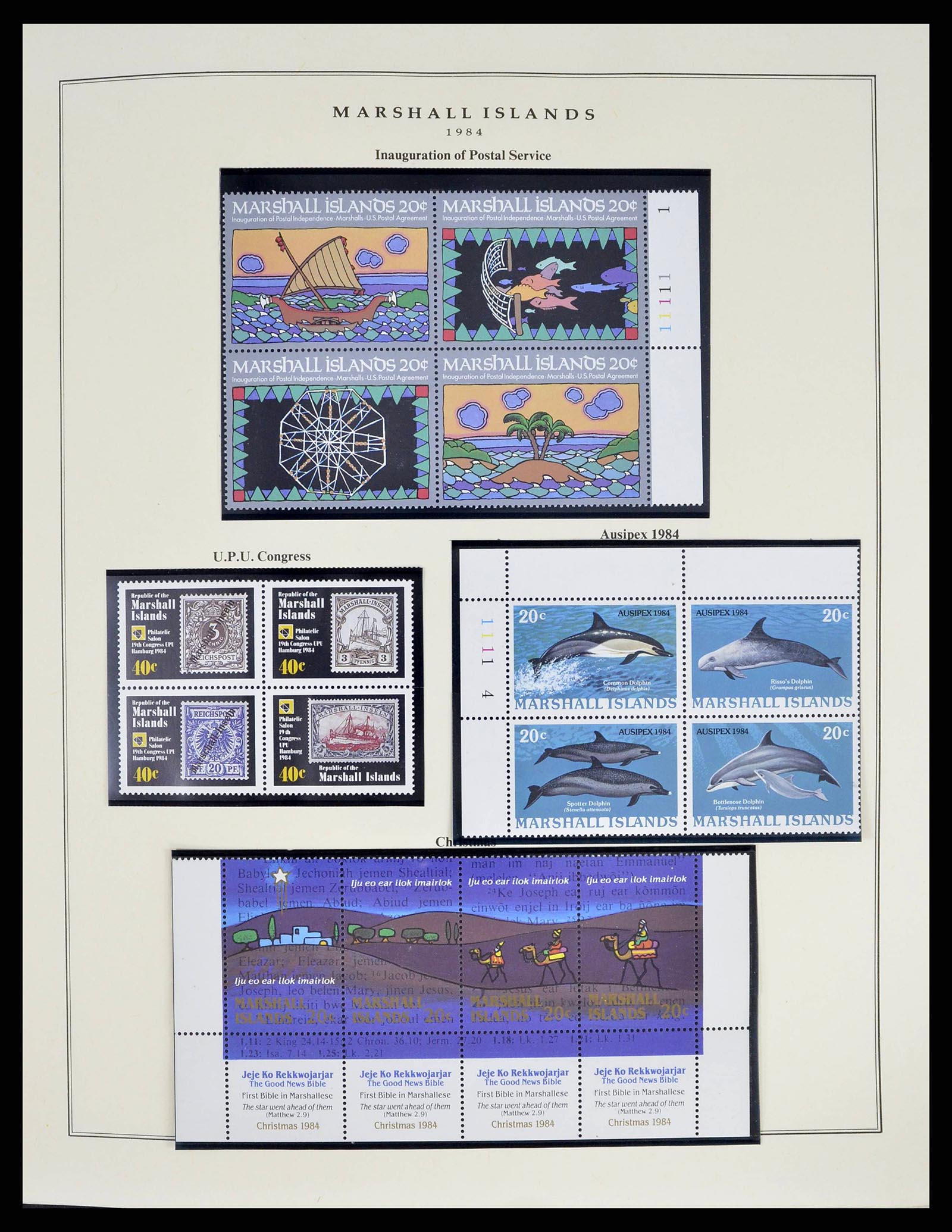 38343 0001 - Stamp collection 38343 Marshall Islands 1984-2016!