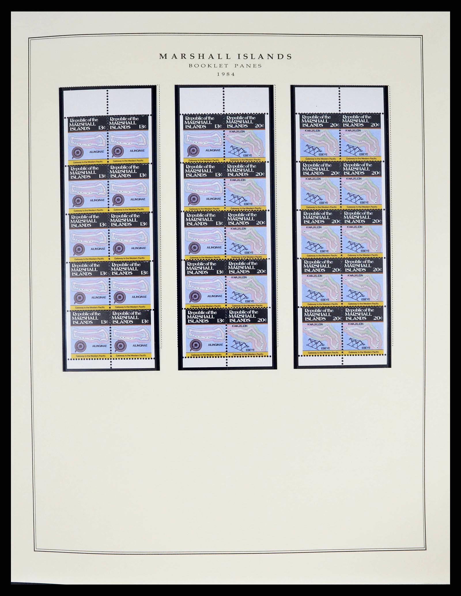 38343 0003 - Stamp collection 38343 Marshall Islands 1984-2016!