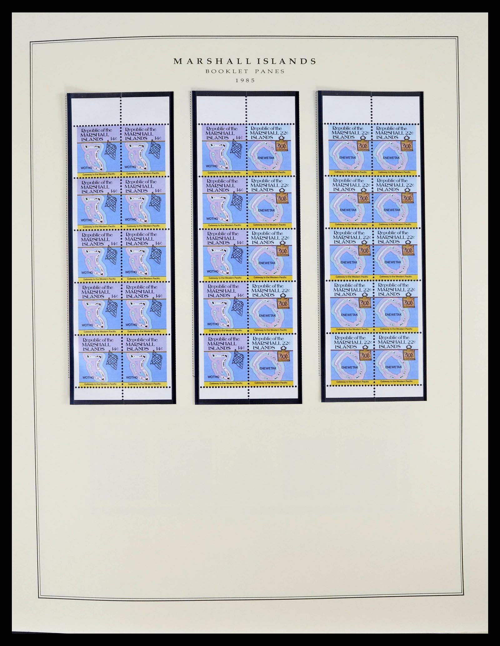 38343 0004 - Stamp collection 38343 Marshall Islands 1984-2016!