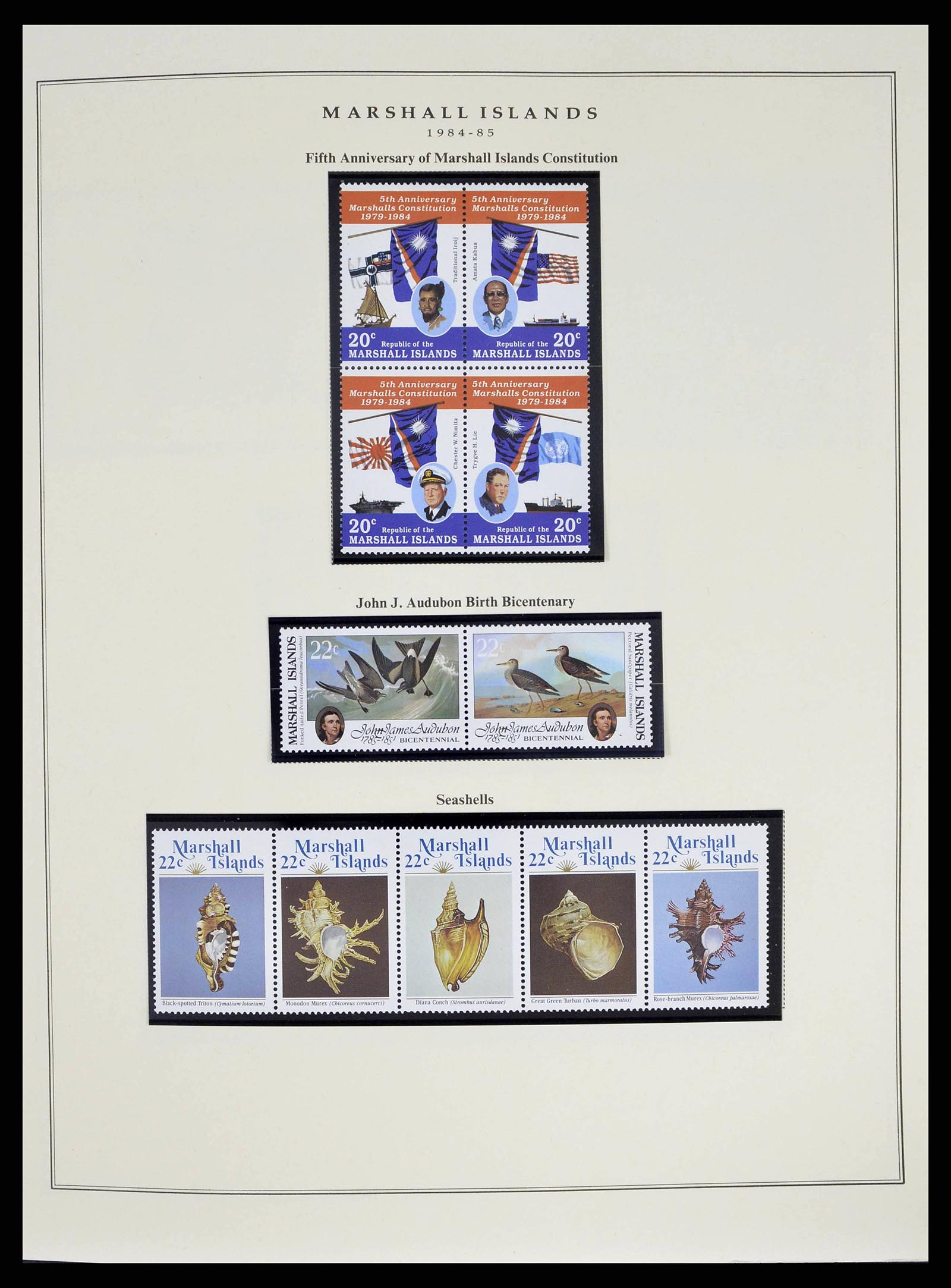 38343 0005 - Stamp collection 38343 Marshall Islands 1984-2016!