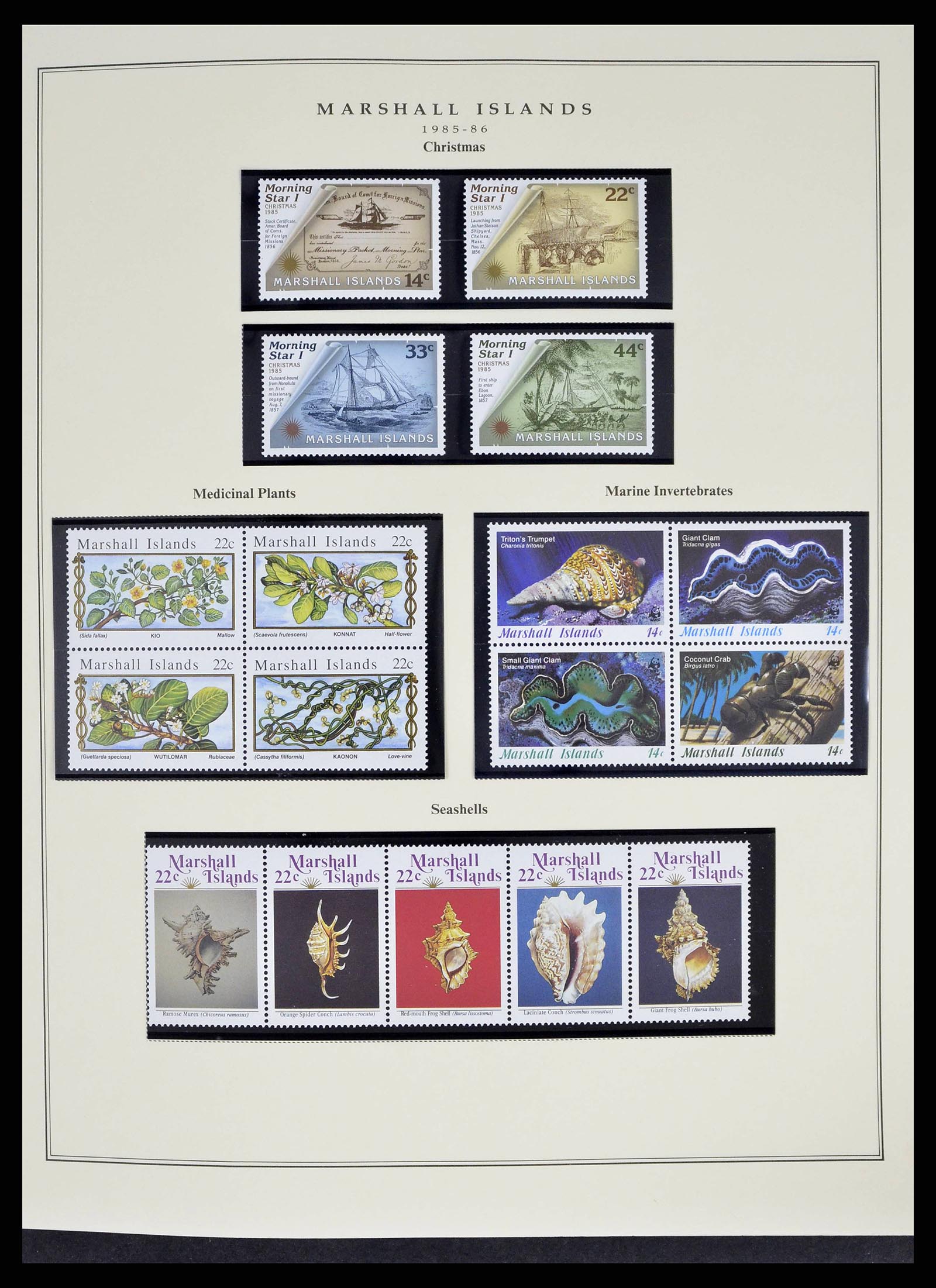 38343 0007 - Stamp collection 38343 Marshall Islands 1984-2016!