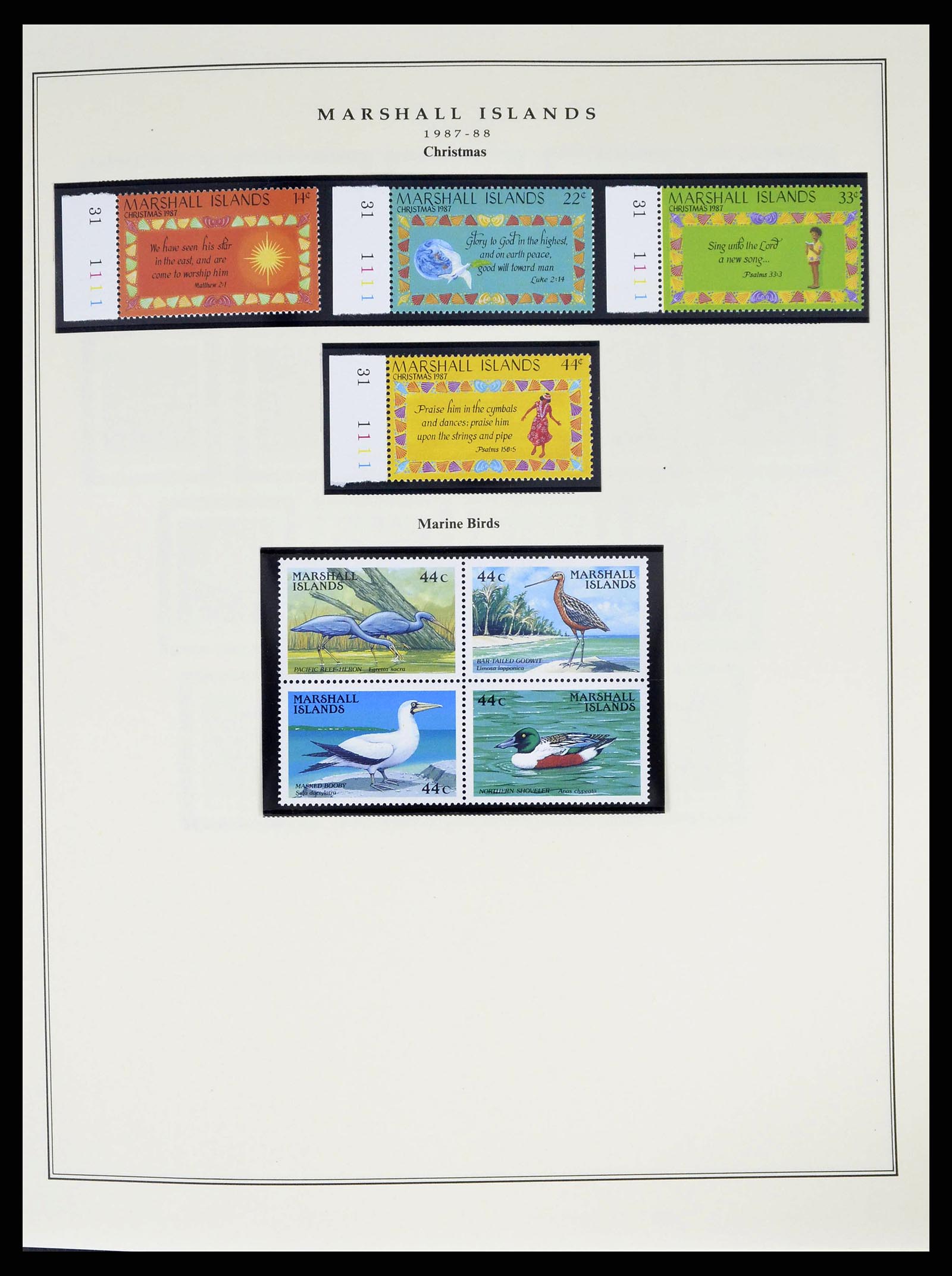 38343 0012 - Stamp collection 38343 Marshall Islands 1984-2016!