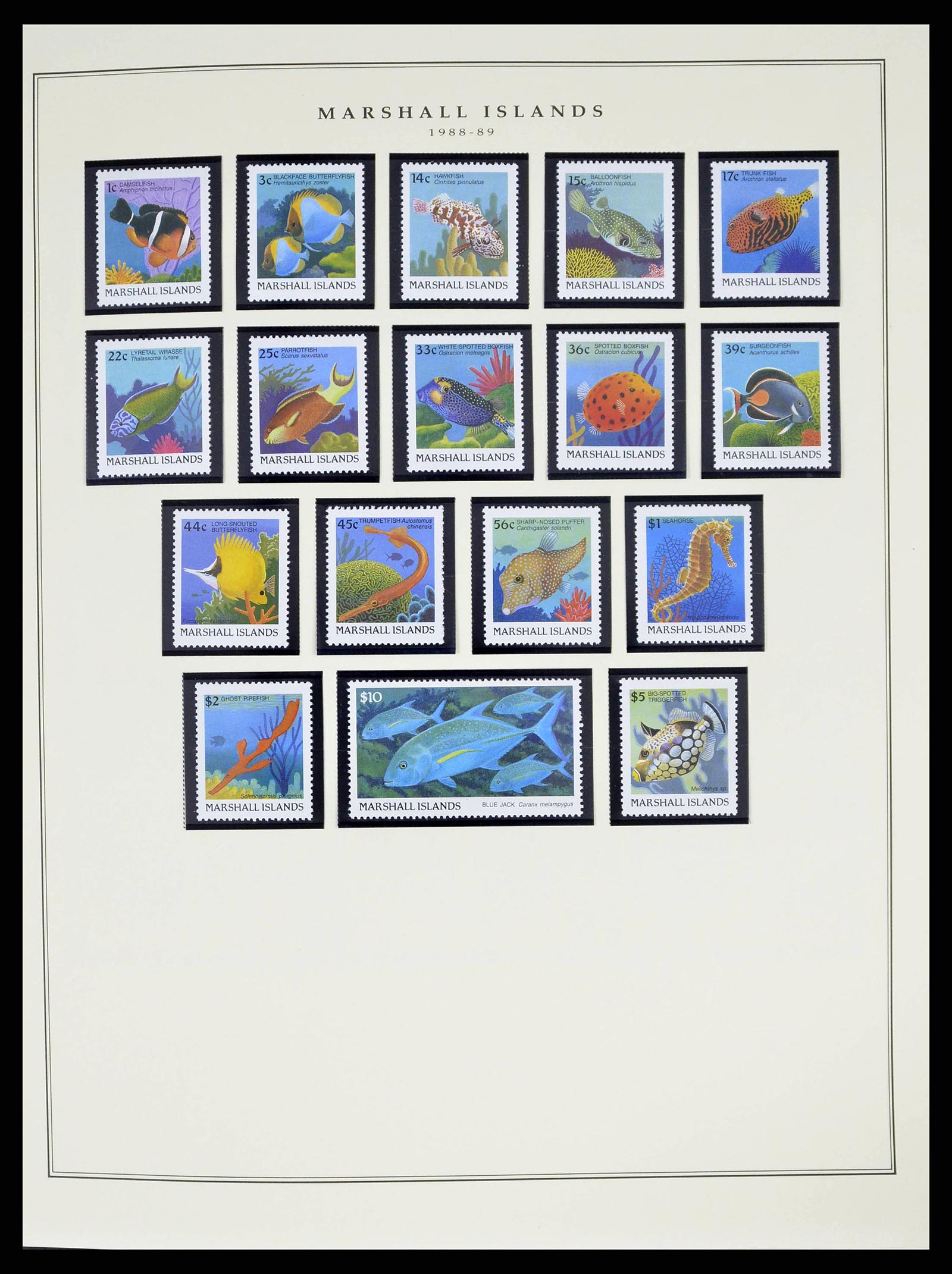 38343 0013 - Stamp collection 38343 Marshall Islands 1984-2016!