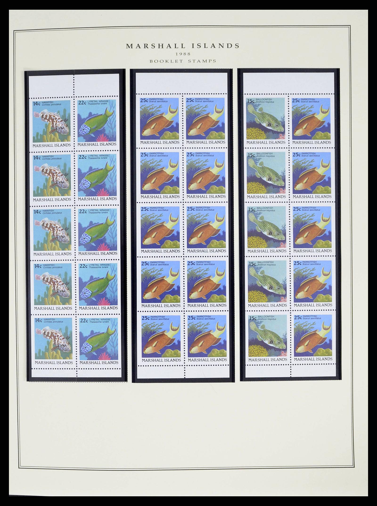 38343 0015 - Stamp collection 38343 Marshall Islands 1984-2016!