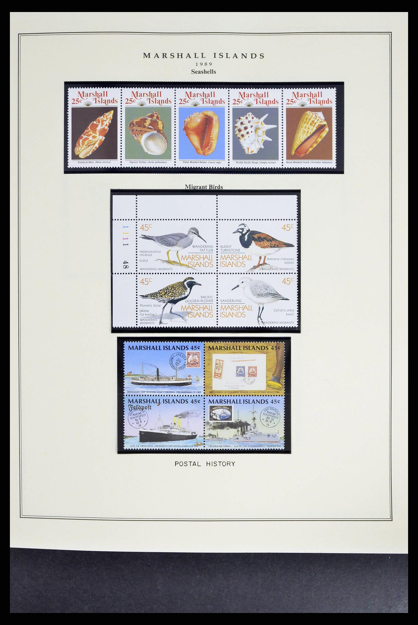 38343 0020 - Stamp collection 38343 Marshall Islands 1984-2016!