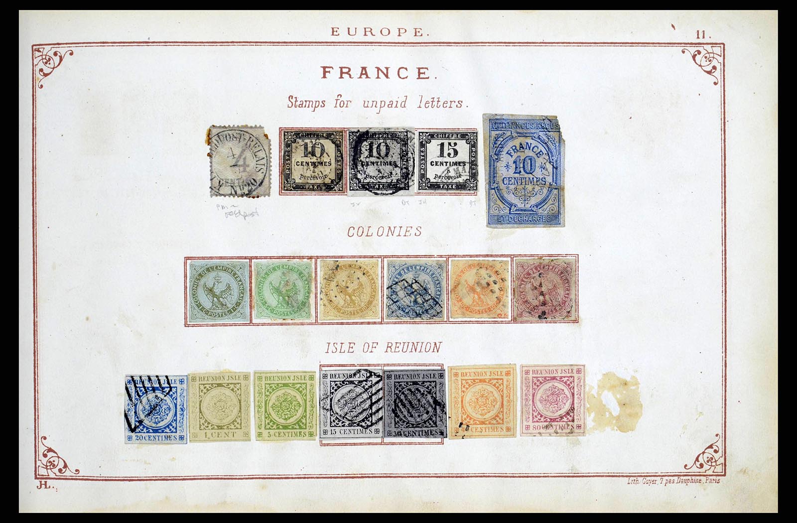 38350 0003 - Stamp collection 38350 World classic collection 1840-1867!!