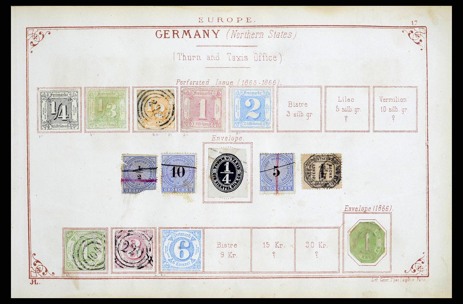 38350 0006 - Stamp collection 38350 World classic collection 1840-1867!!