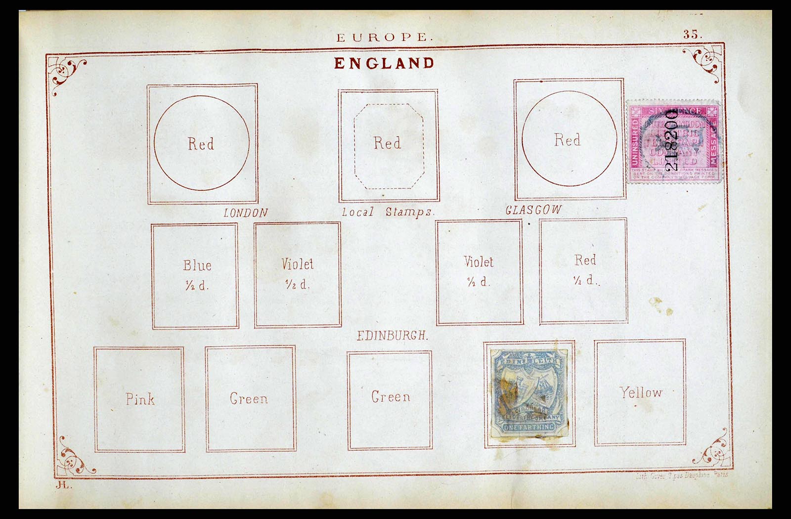 38350 0012 - Stamp collection 38350 World classic collection 1840-1867!!