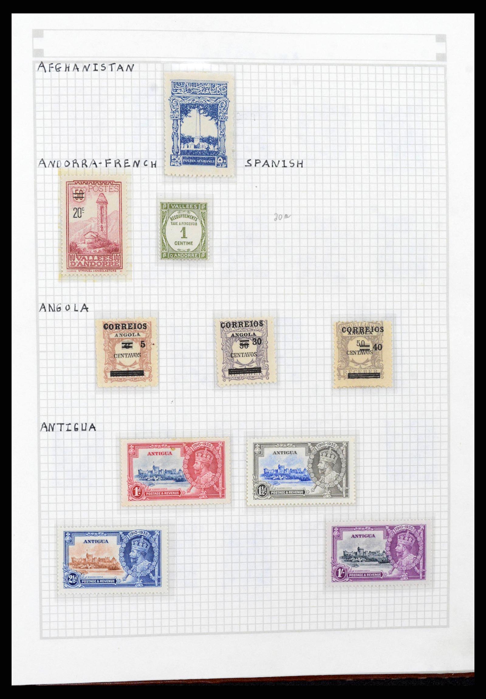 38361 0001 - Stamp collection 38361 World 1930s.