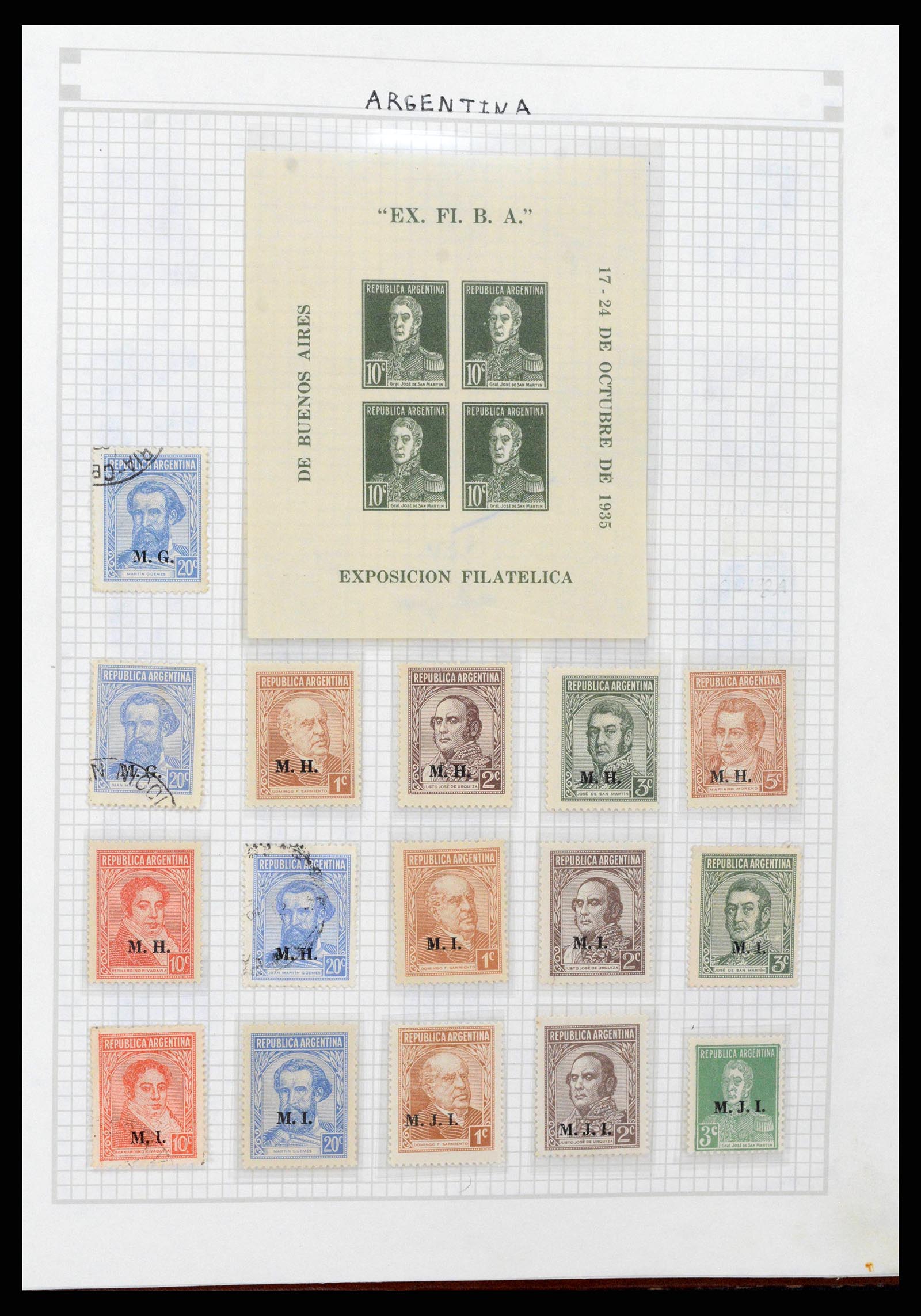 38361 0003 - Stamp collection 38361 World 1930s.