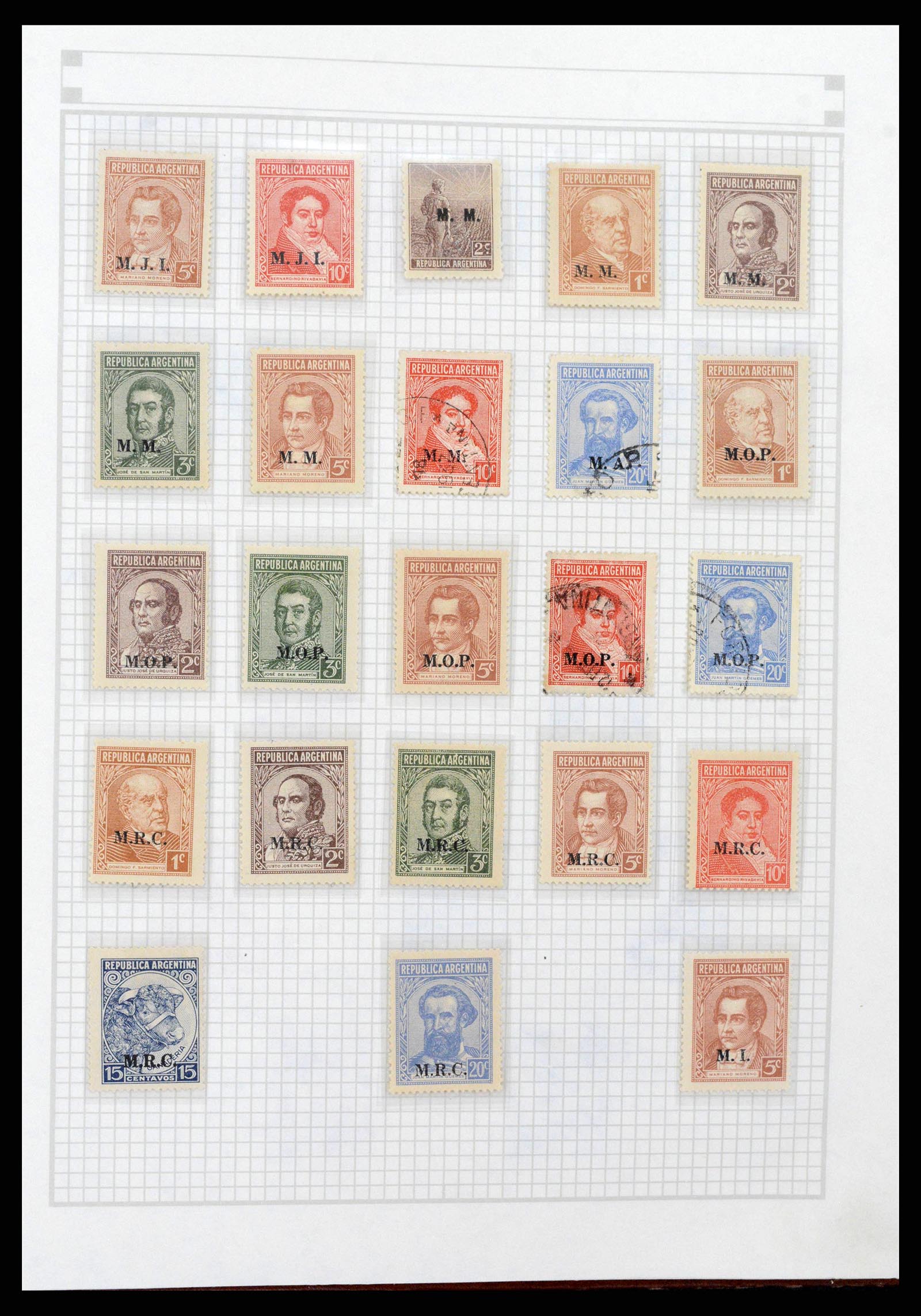 38361 0004 - Stamp collection 38361 World 1930s.