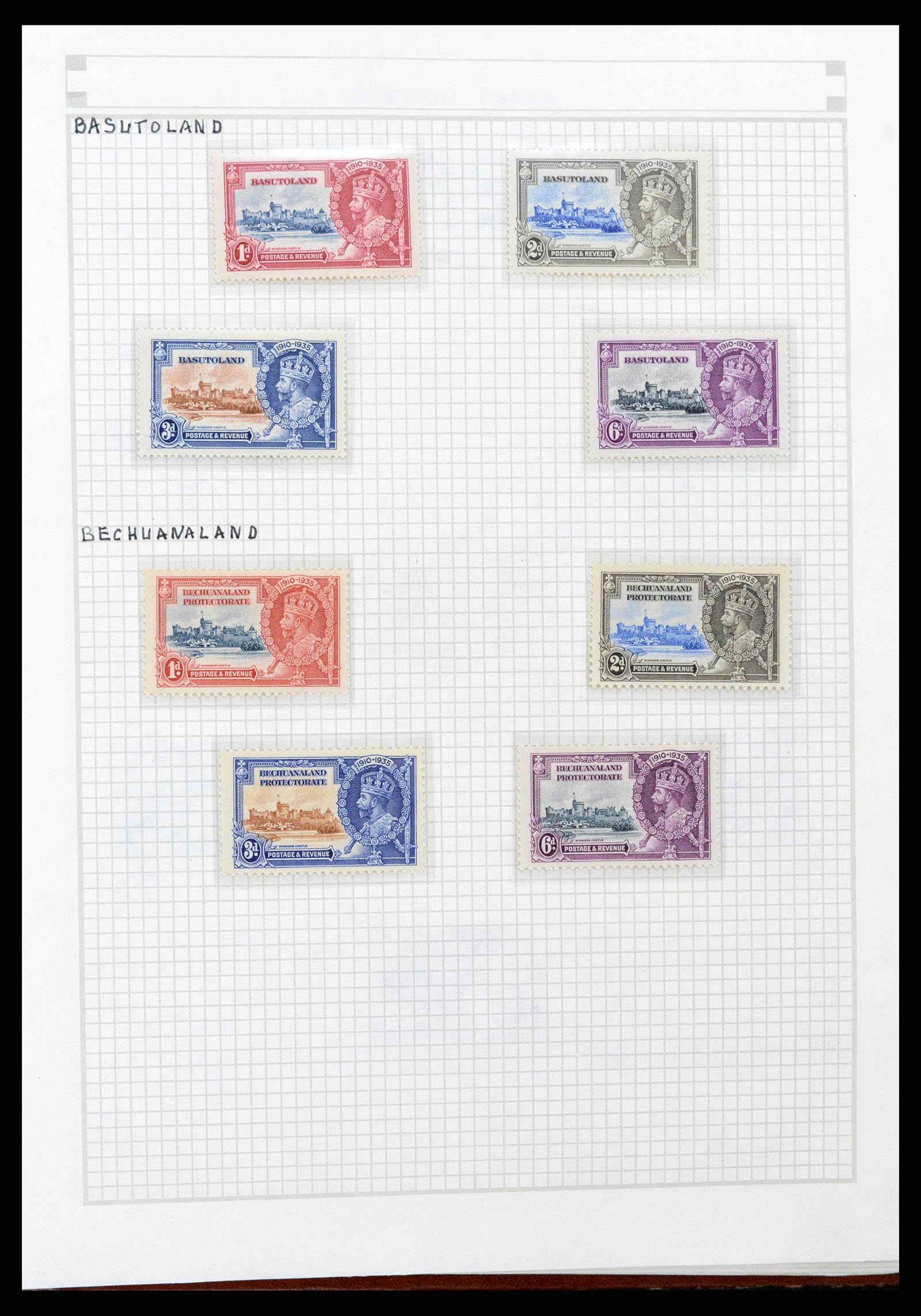 38361 0009 - Stamp collection 38361 World 1930s.