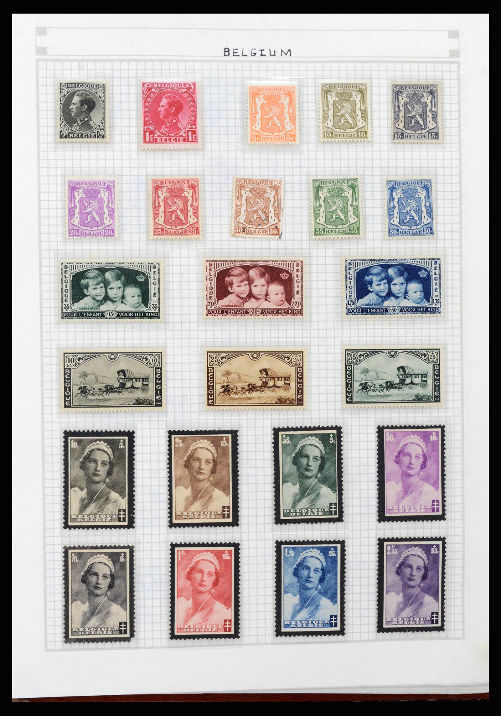 38361 0011 - Stamp collection 38361 World 1930s.