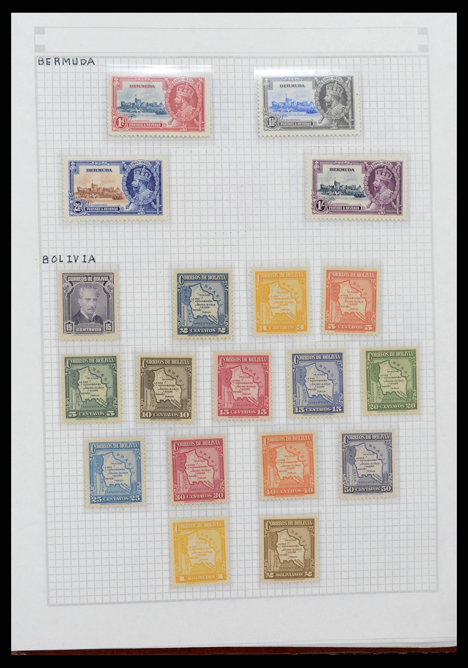 38361 0015 - Stamp collection 38361 World 1930s.