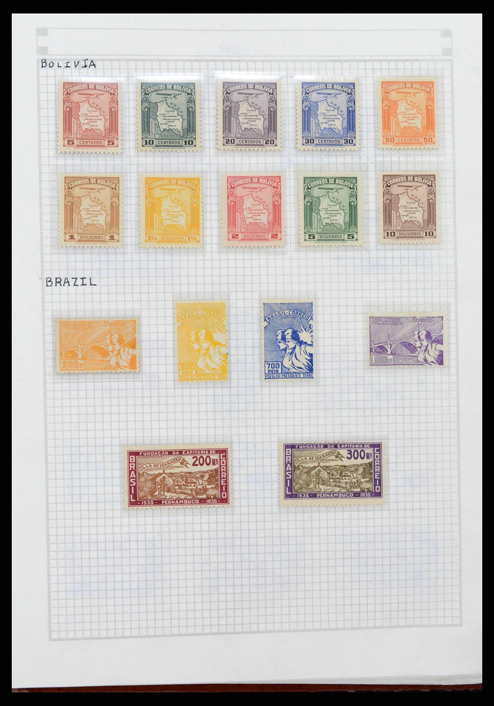 38361 0016 - Stamp collection 38361 World 1930s.