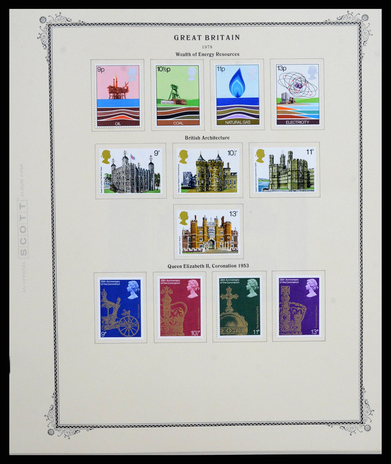 38364 0061 - Postzegelverzameling 38364 Engeland en kanaaleilanden 1949-2001.